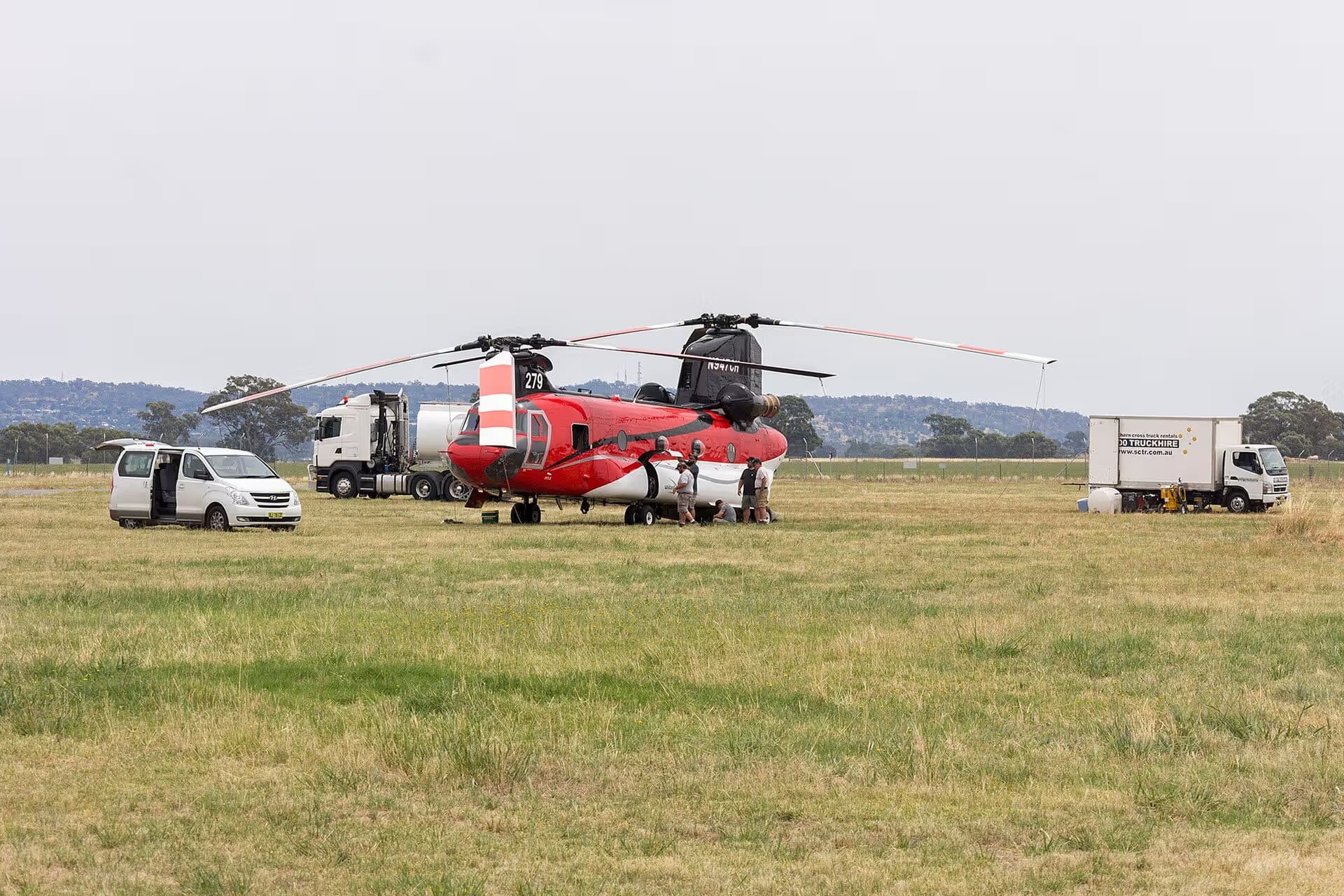N947CH — Helicopter at Wagga Wagga Airport
