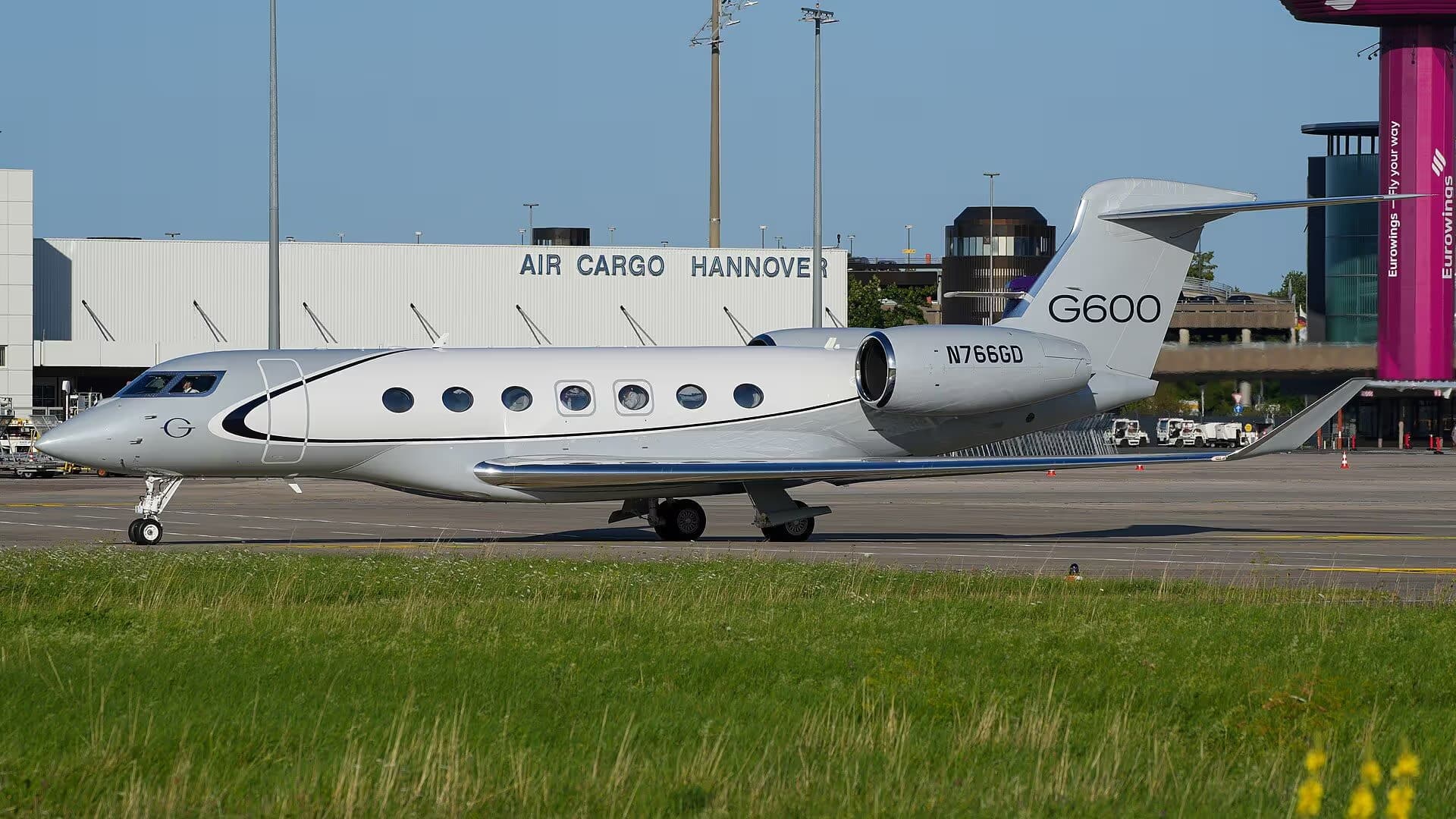 N766GD — Gulfstream at Hannover Airport