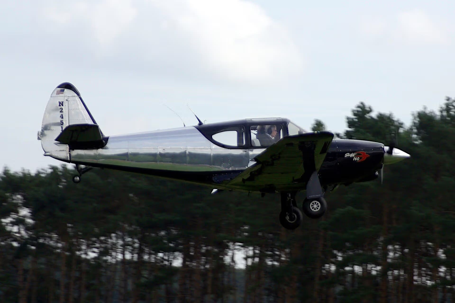 N2451B — Single-engine aircraft