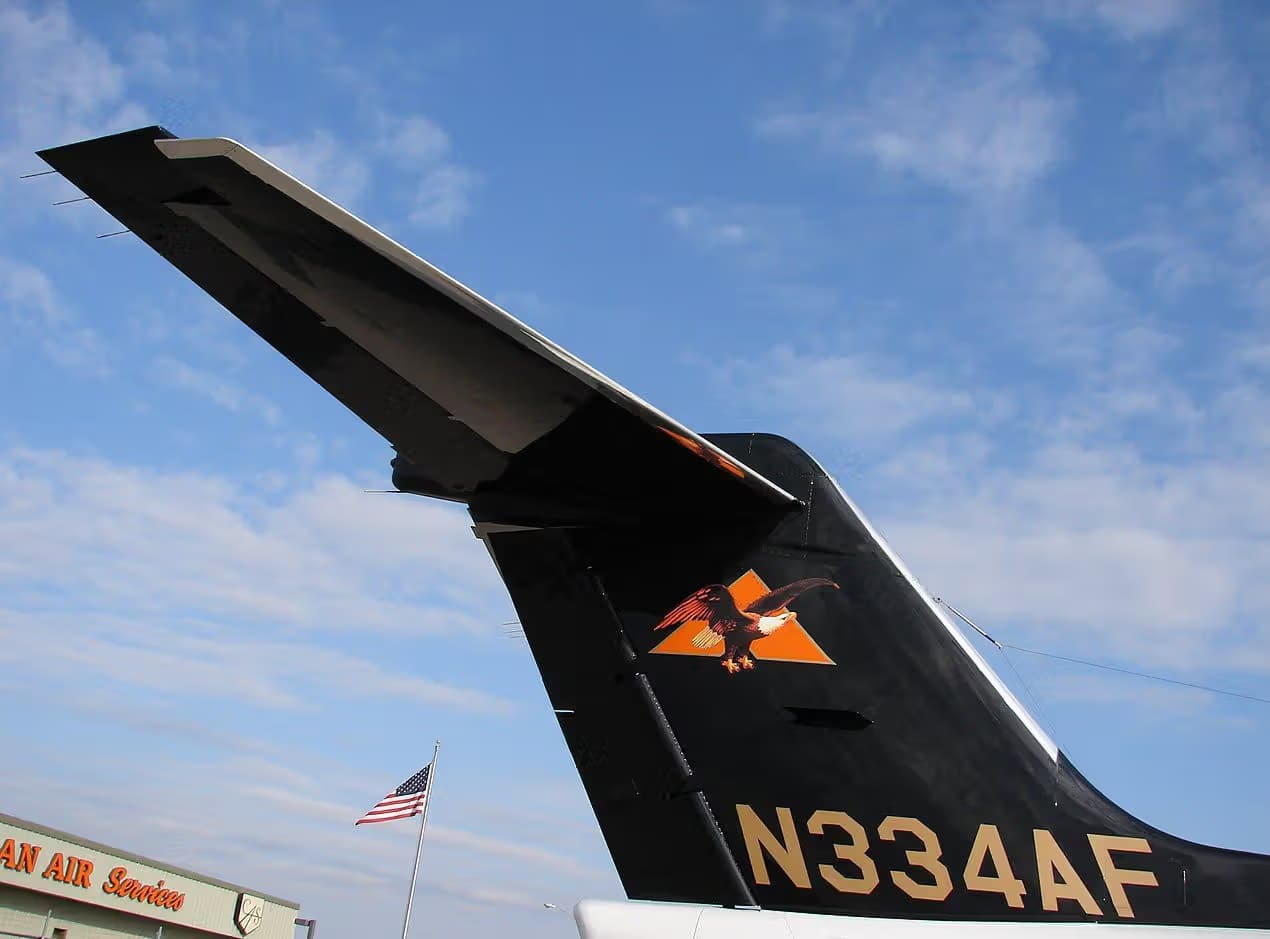 N334AF — Business jet