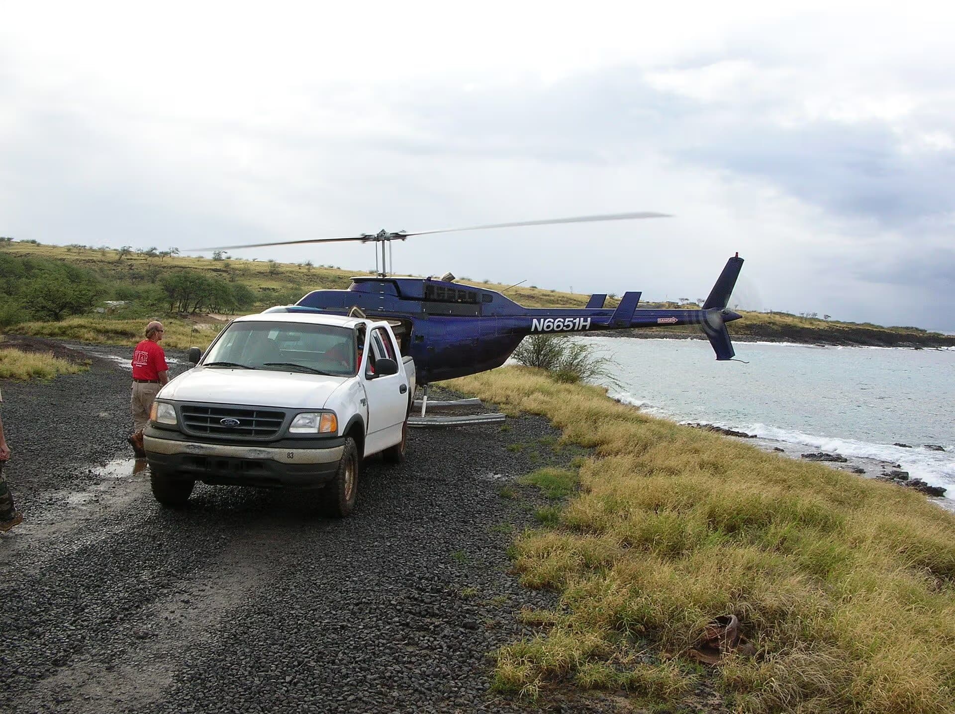 N6651H — Helicopter