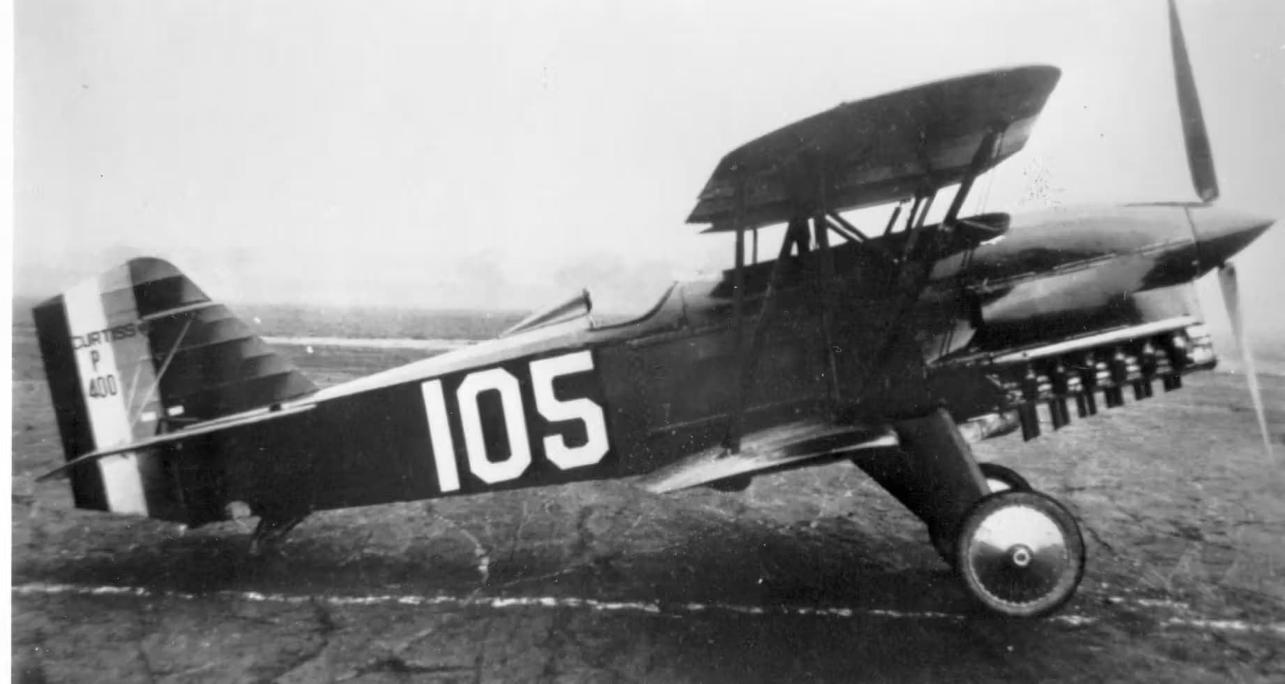 Unidentified — Single-engine aircraft