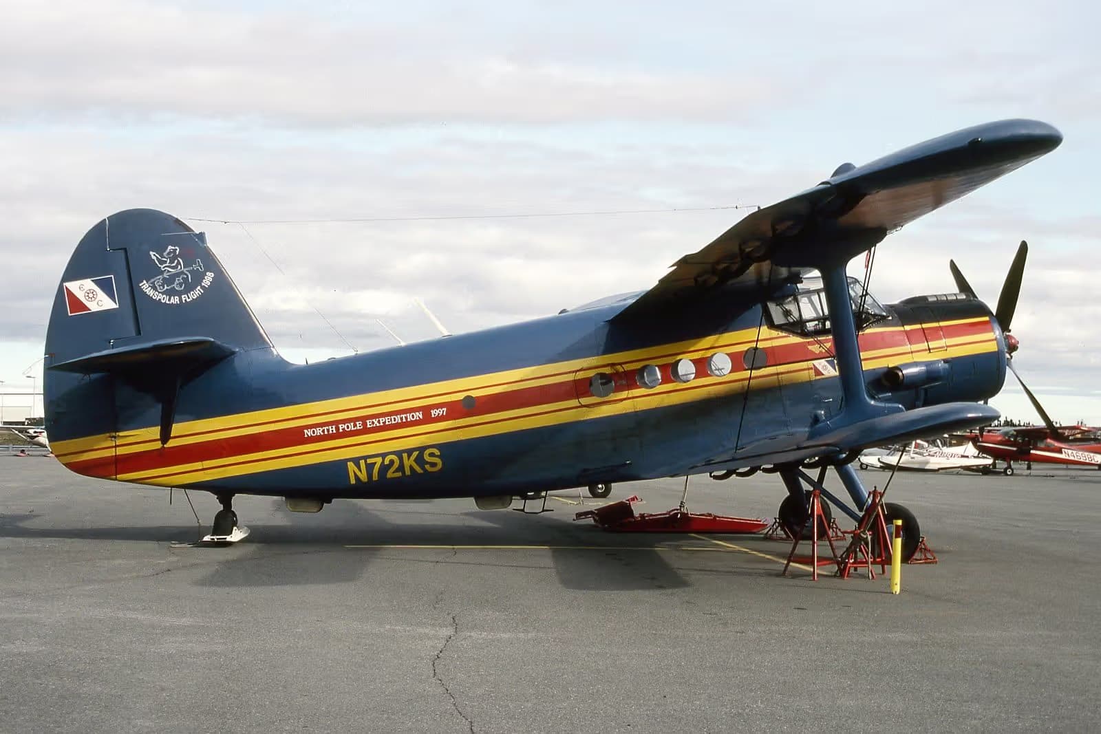 N72KS — Single-engine aircraft