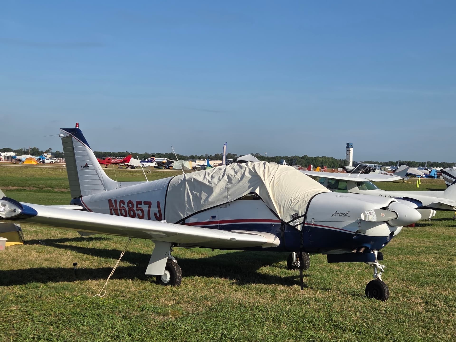 N6857J — Piper Arrow PA-28R-200 at Lakeland Linder Intl