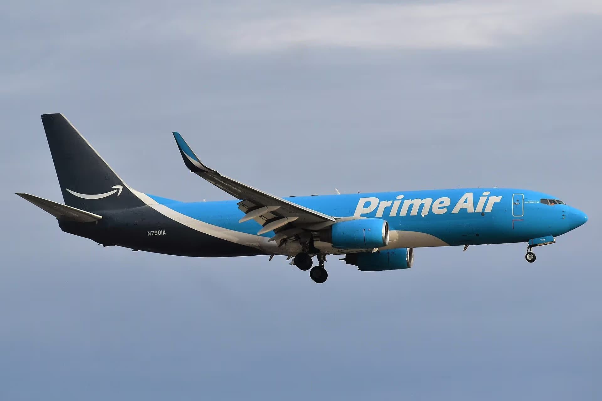 N7901A — Boeing at Bouca Airport
