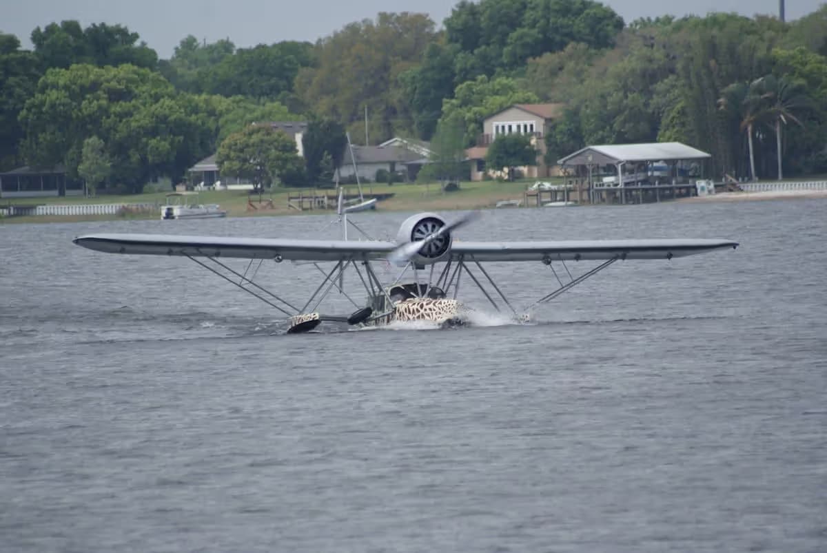 Unidentified — Single-engine aircraft