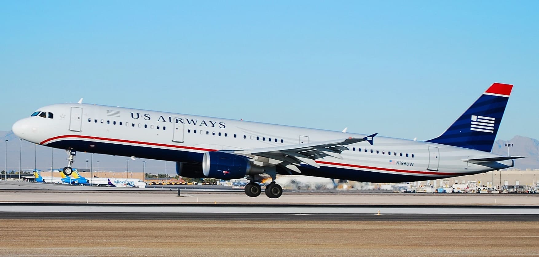 N196UW — Airbus