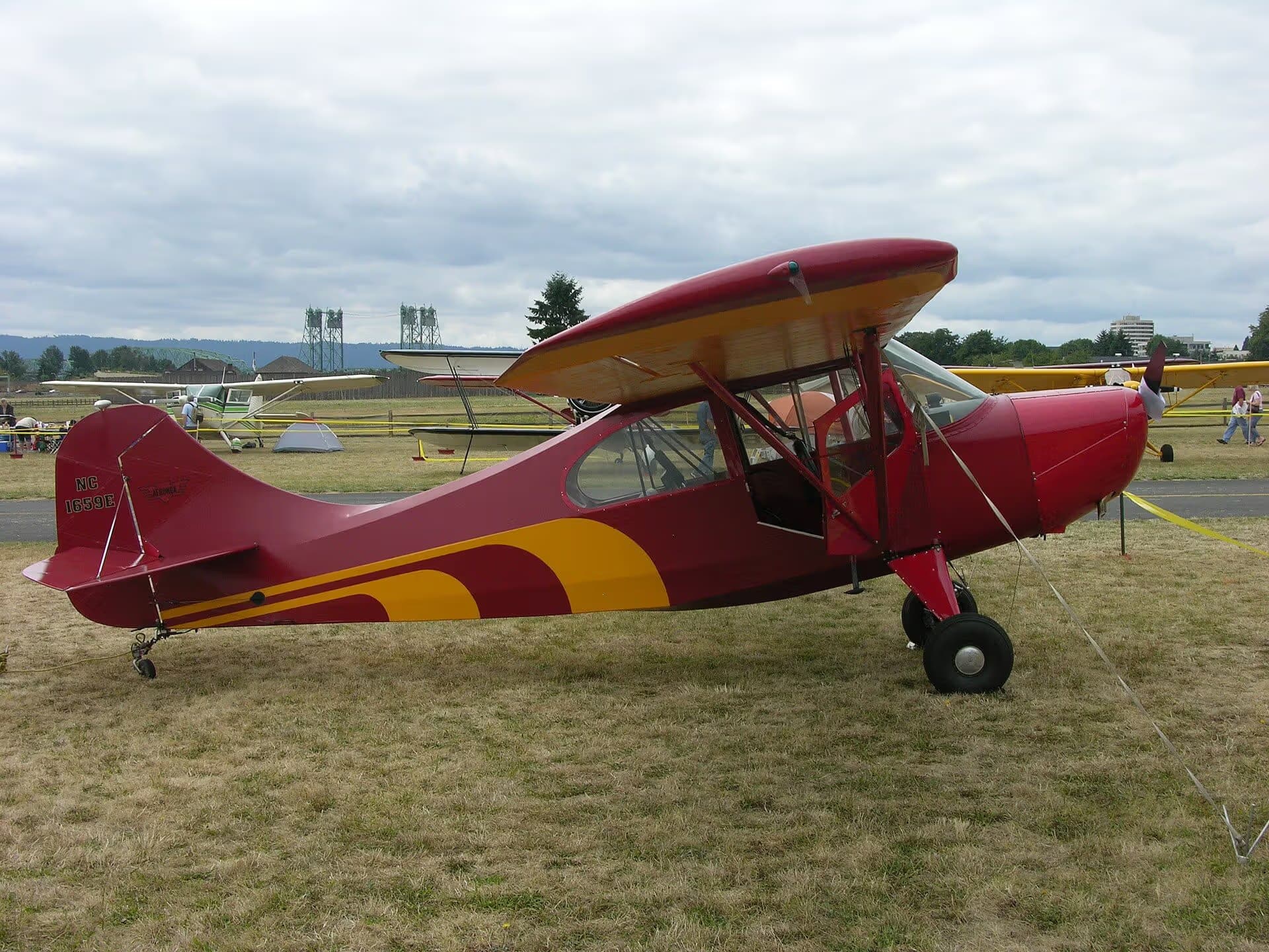 N1659E — Single-engine aircraft