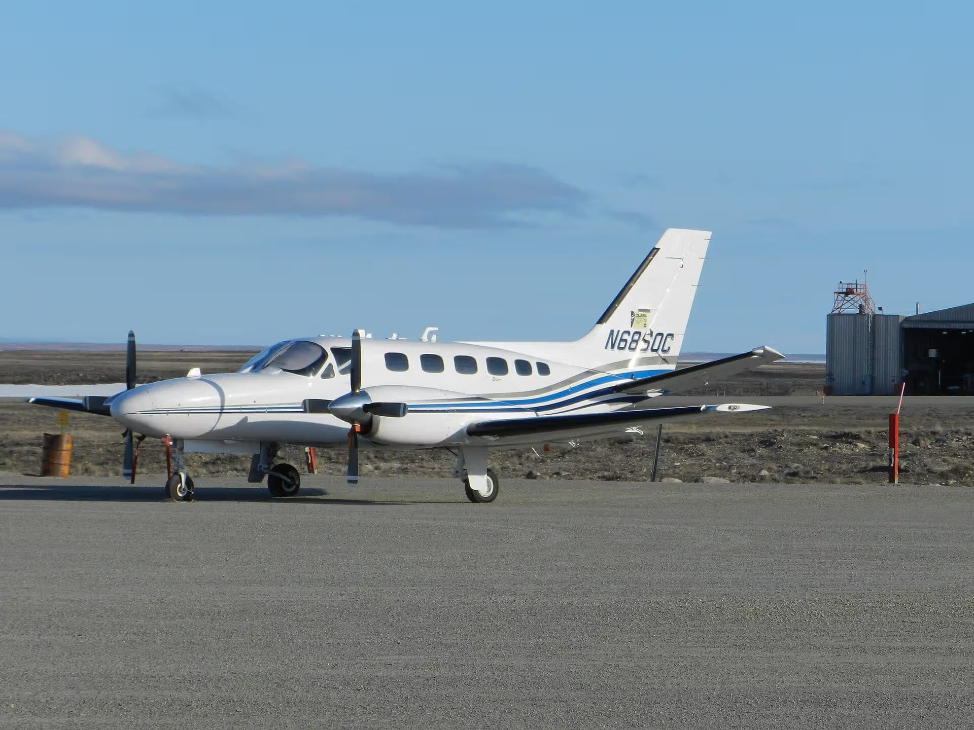 N6860C — Aircraft at Cambridge Bay Airport