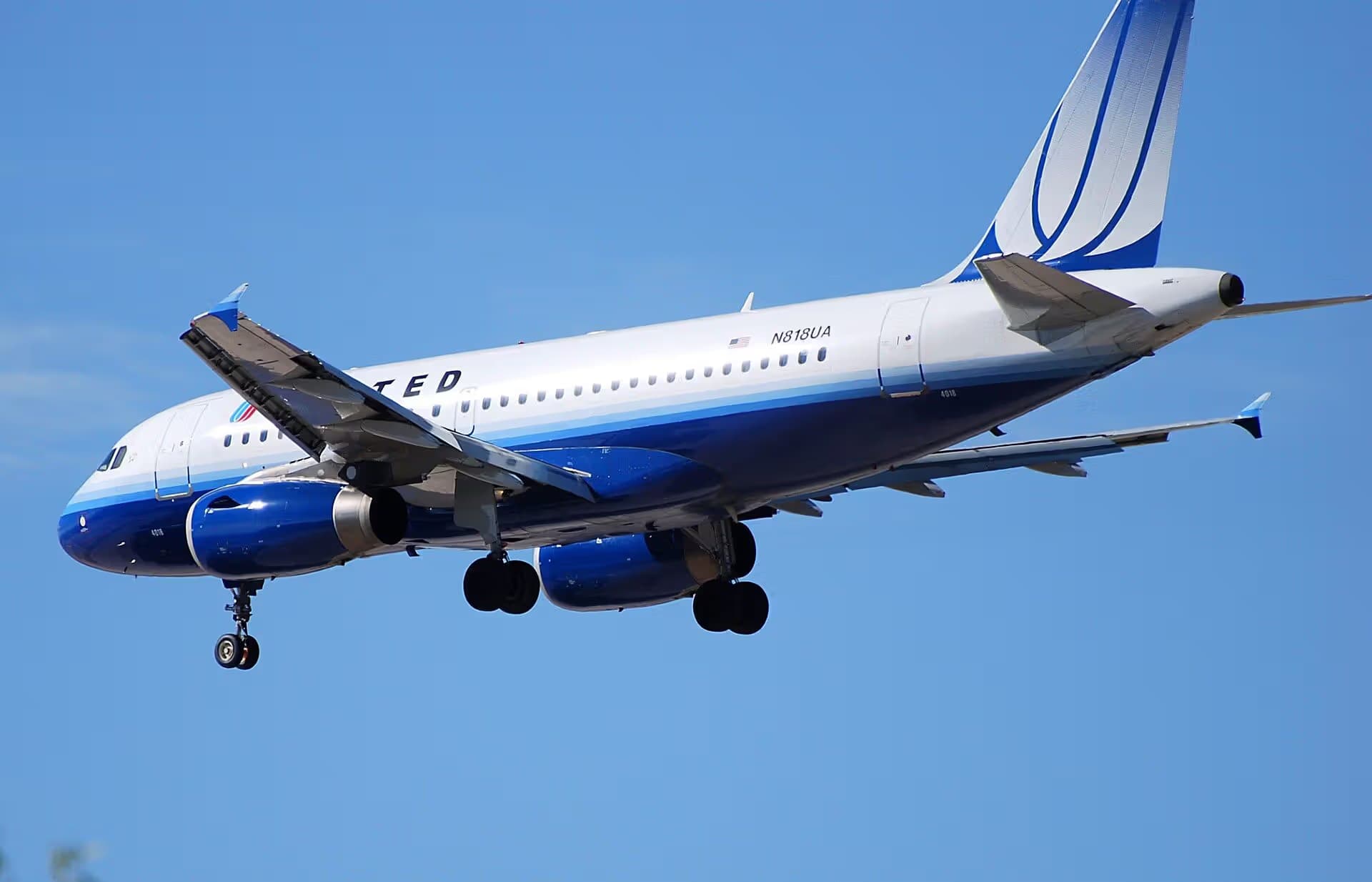 N818UA — Airbus