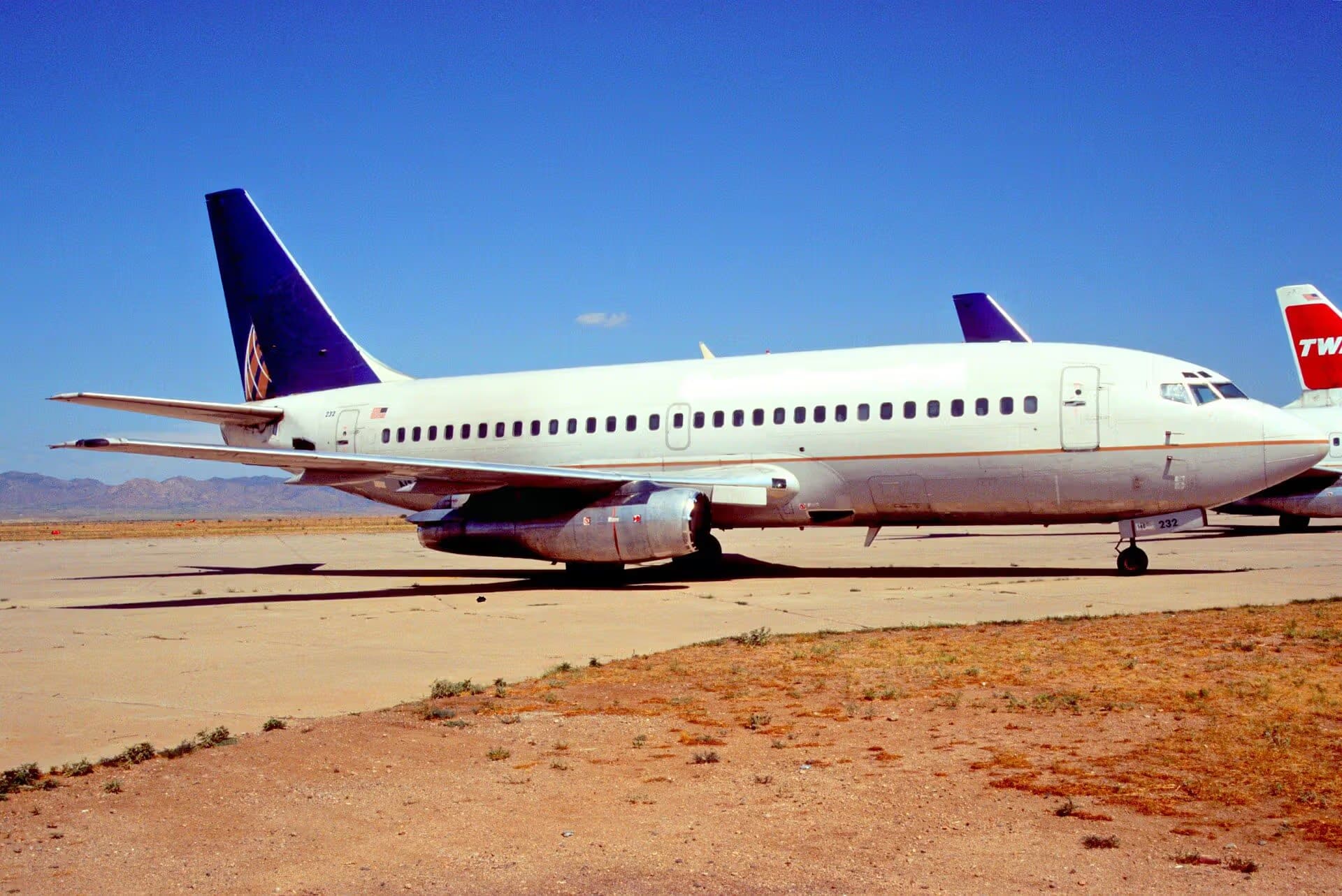 N16232 — Twin-engine aircraft
