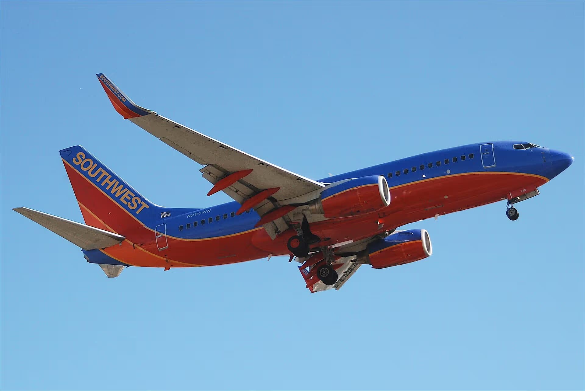 N286WN — Boeing