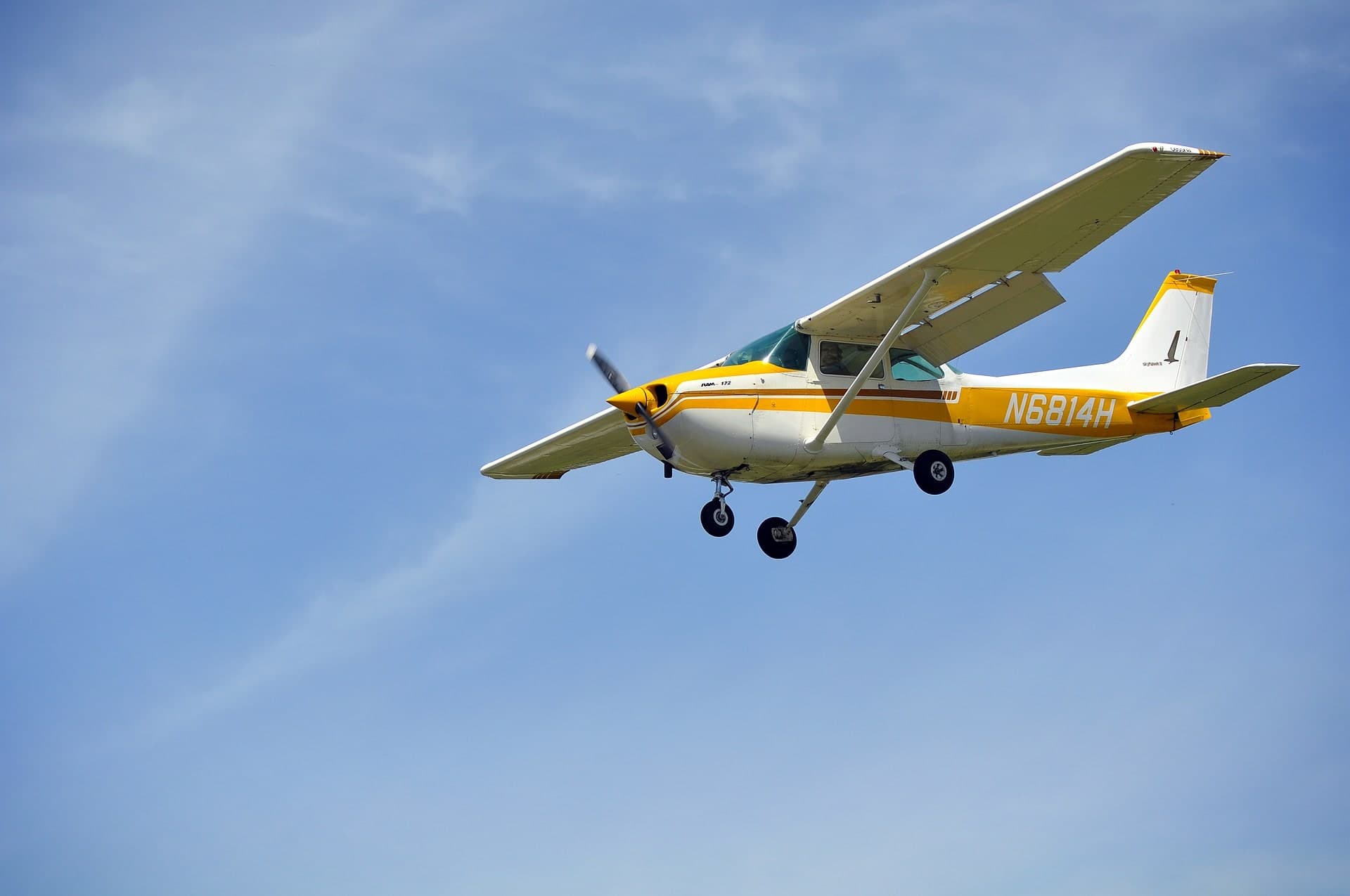 N6814H — Single-engine aircraft