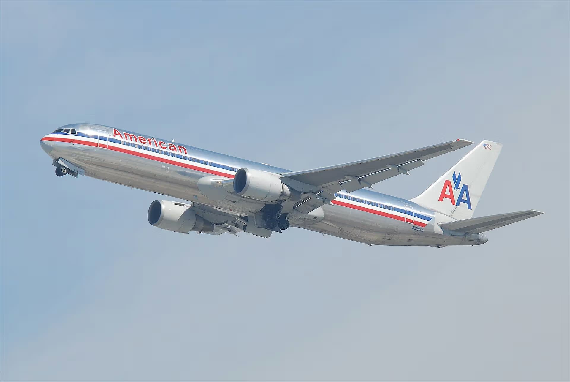 N391AA — Twin-engine aircraft