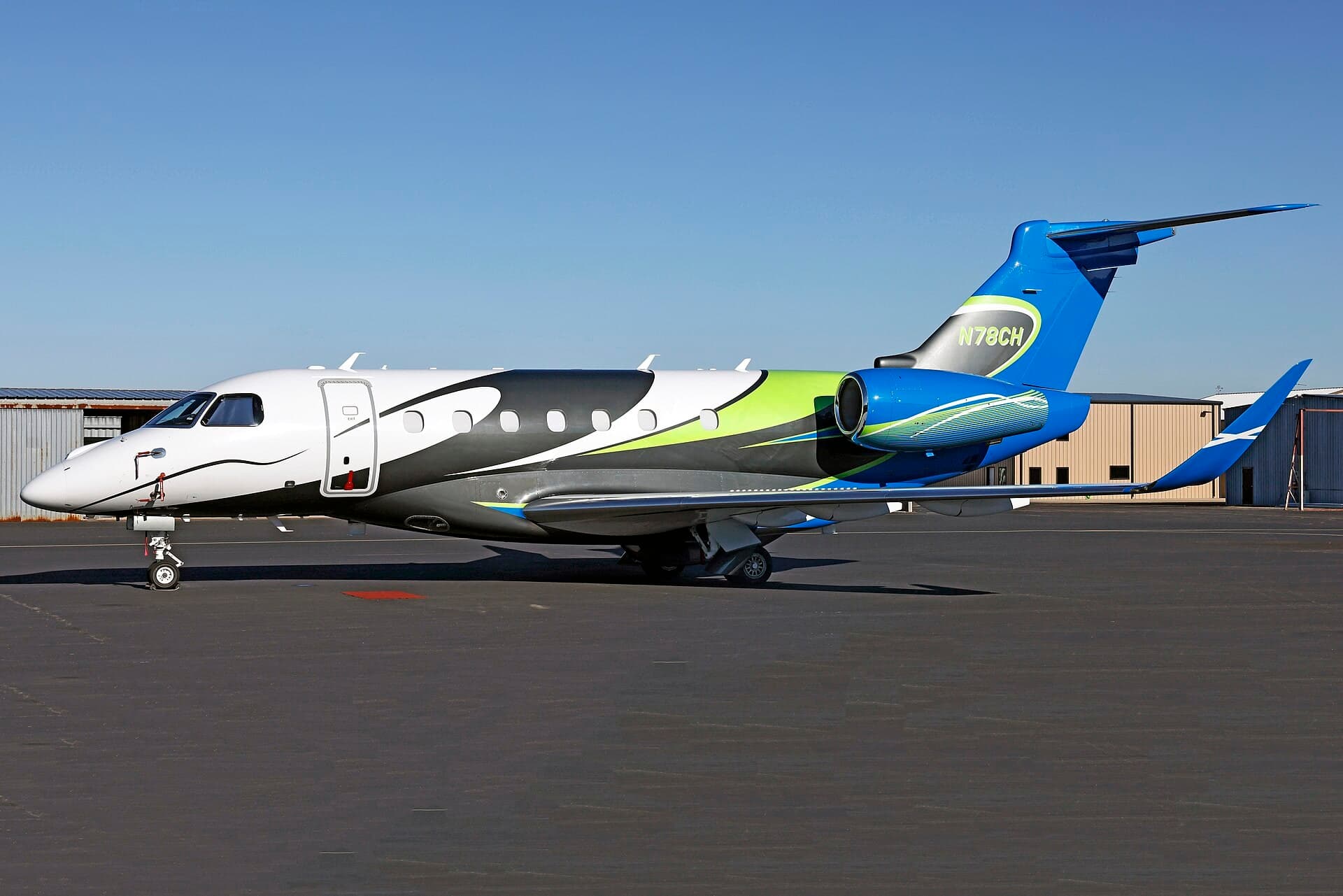 N78CH — Business jet