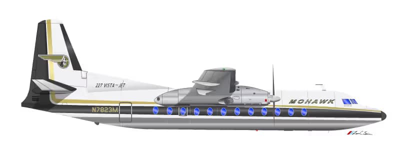 N7823M — Twin-engine aircraft