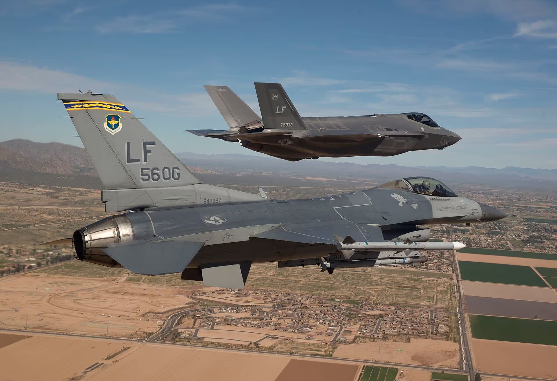 Unidentified — Aircraft at Luke Air Force Base