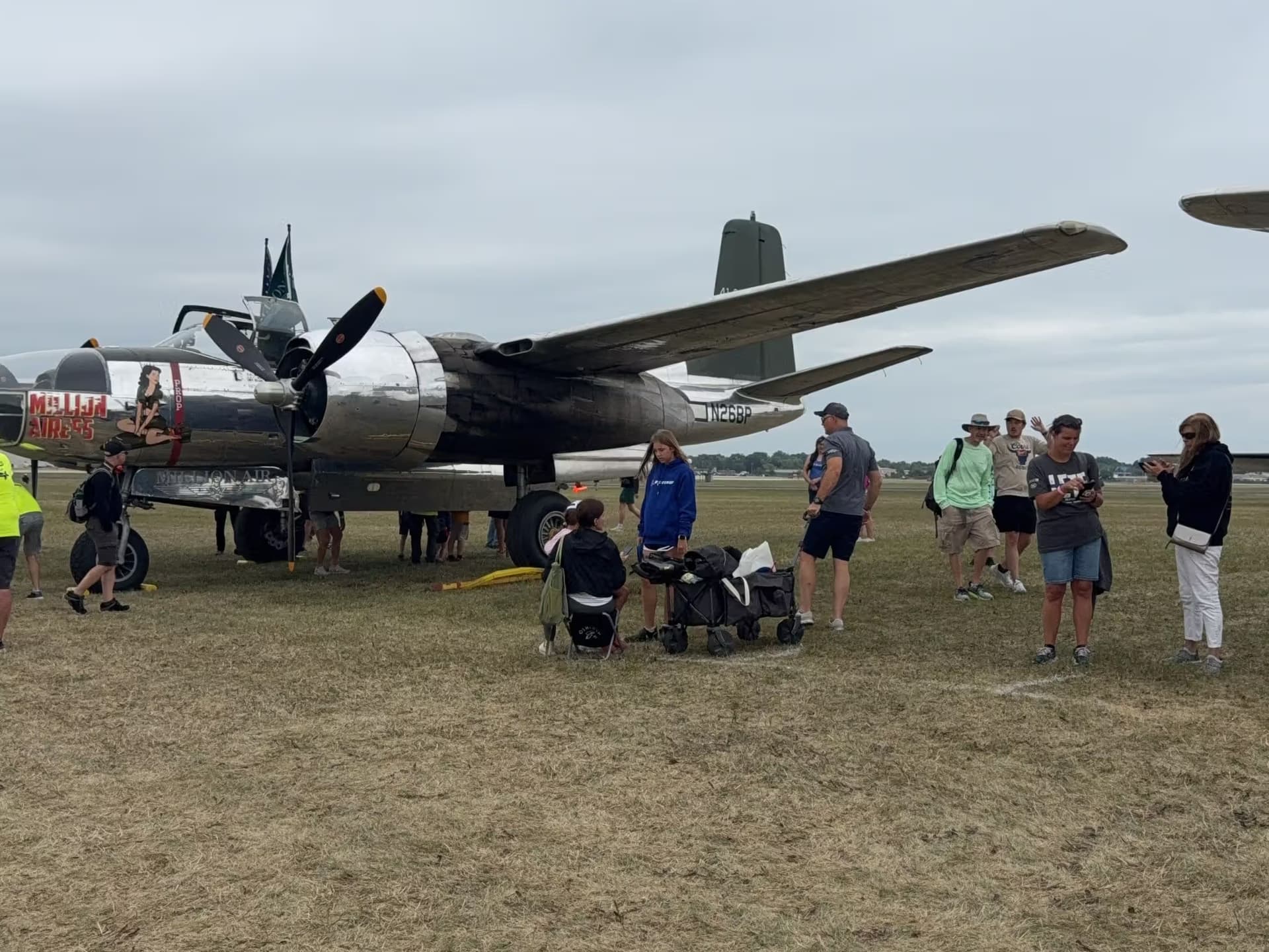 N26BP — 1944 Douglas B-26C at Wittman Regional Airport