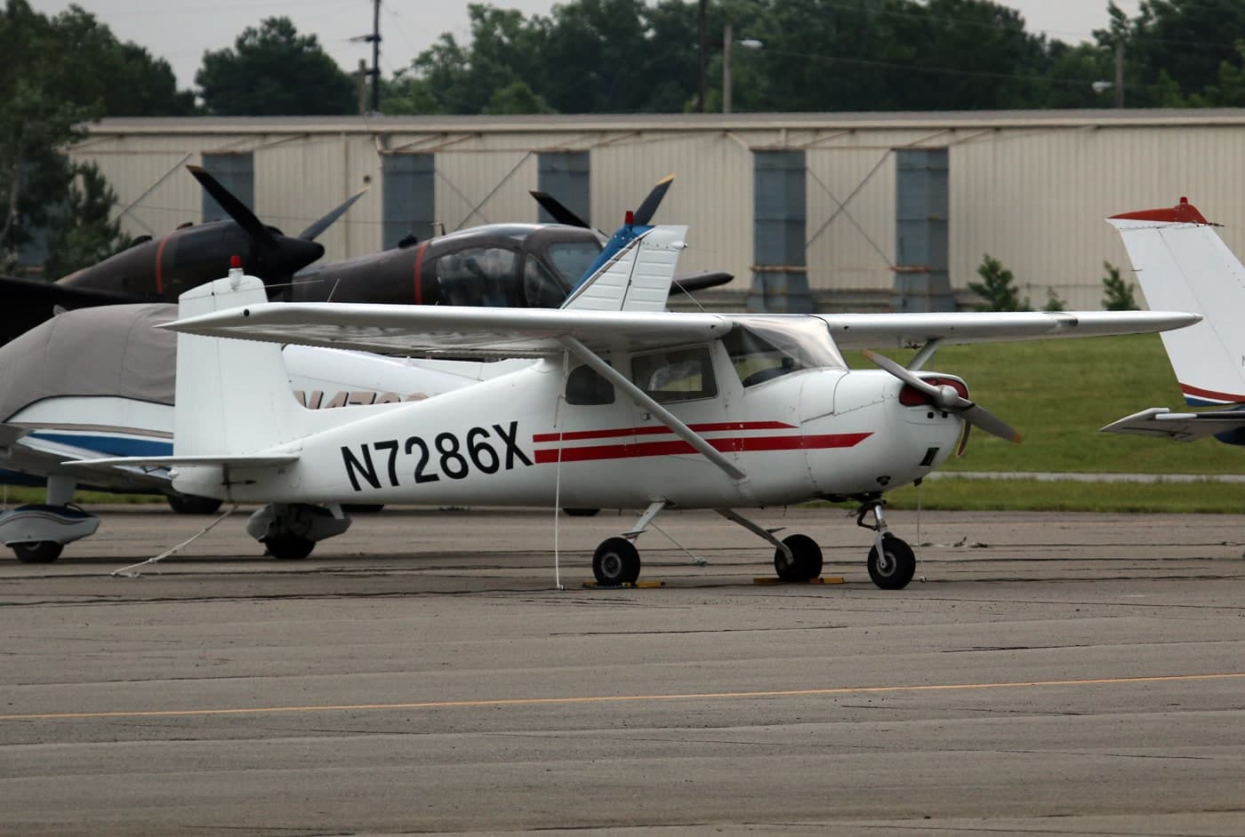 N7286X — Single-engine aircraft