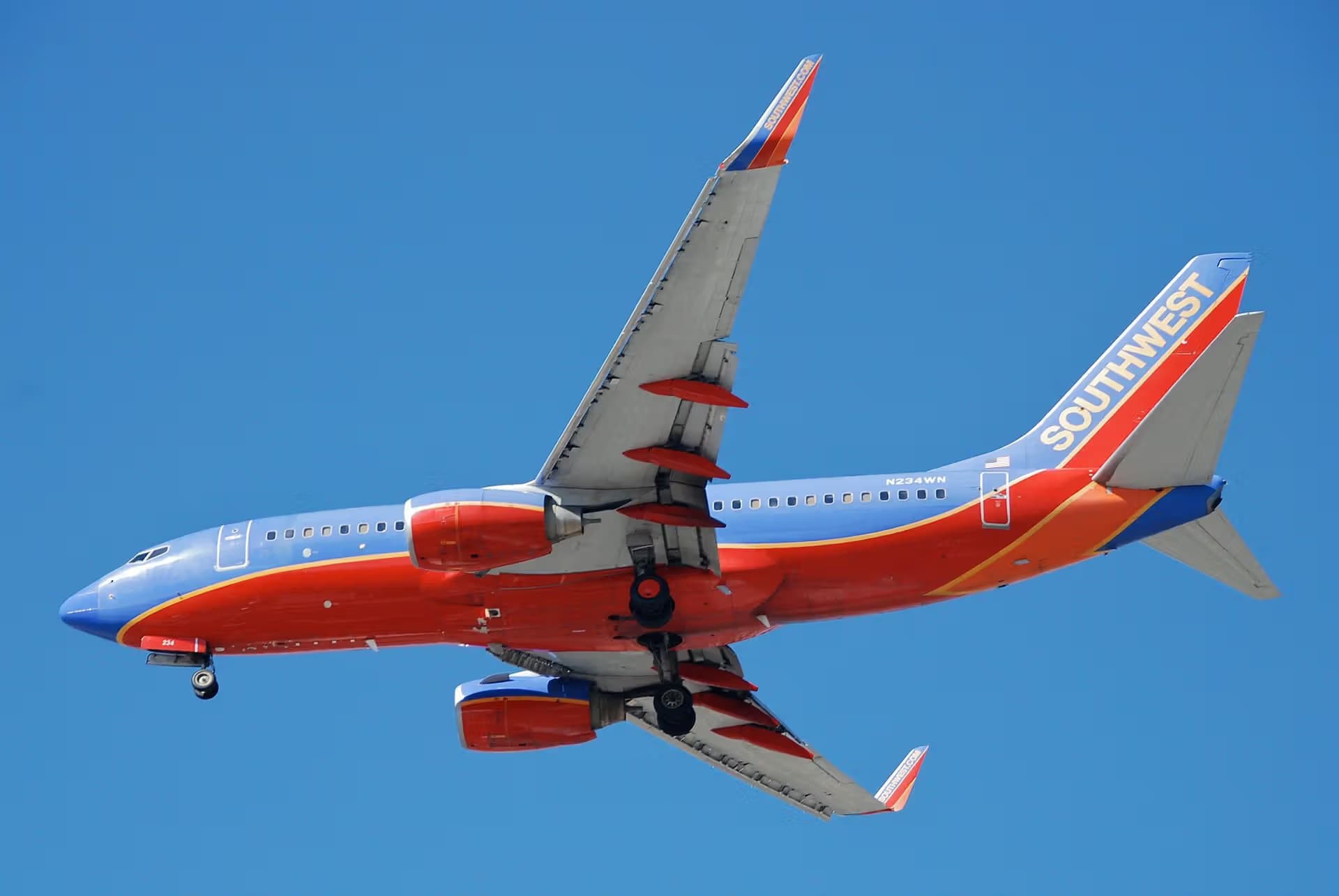 N234WN — Boeing
