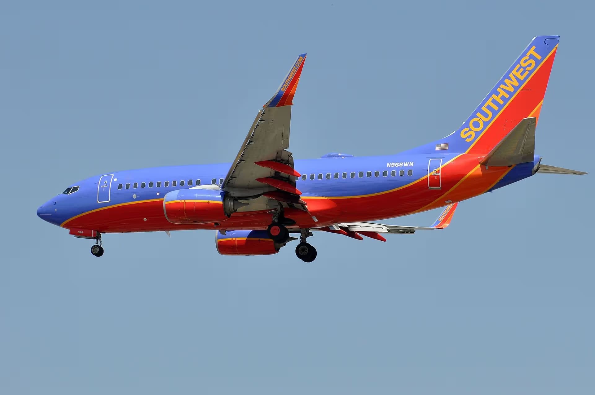 N968WN — Boeing