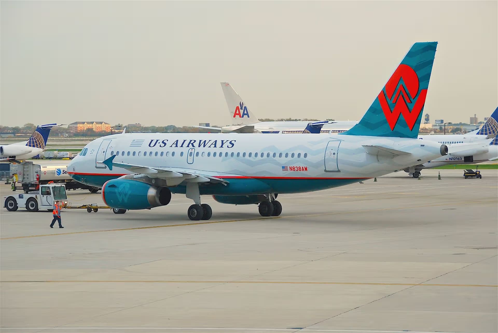 N838AW — Airbus