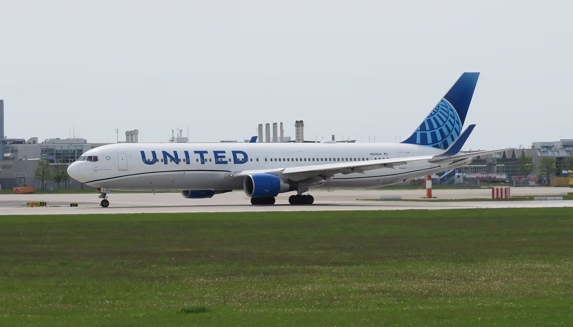 N649UA — Boeing at Munich Airport