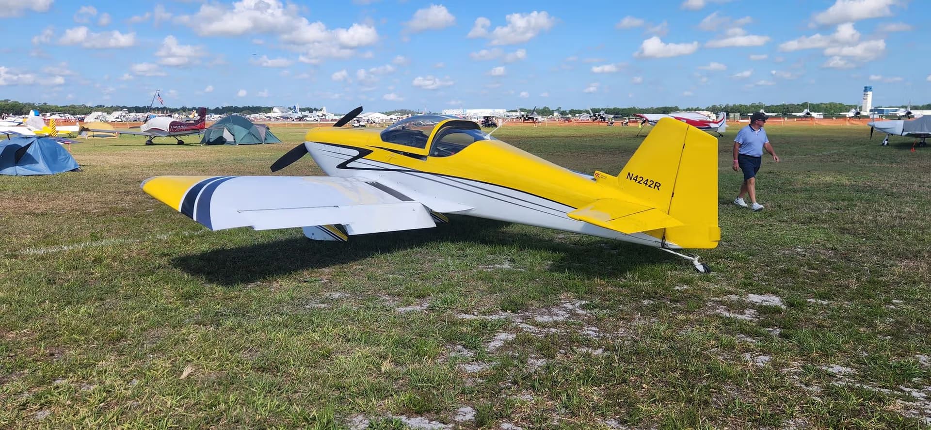 N4242R — Van's Aircraft RV-6 at Lakeland Linder Intl