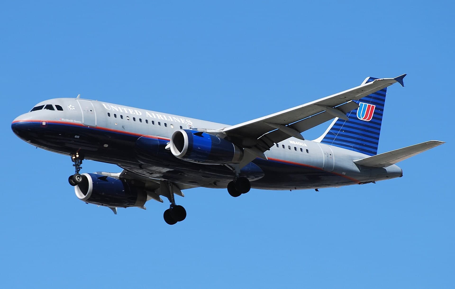 N840UA — Airbus