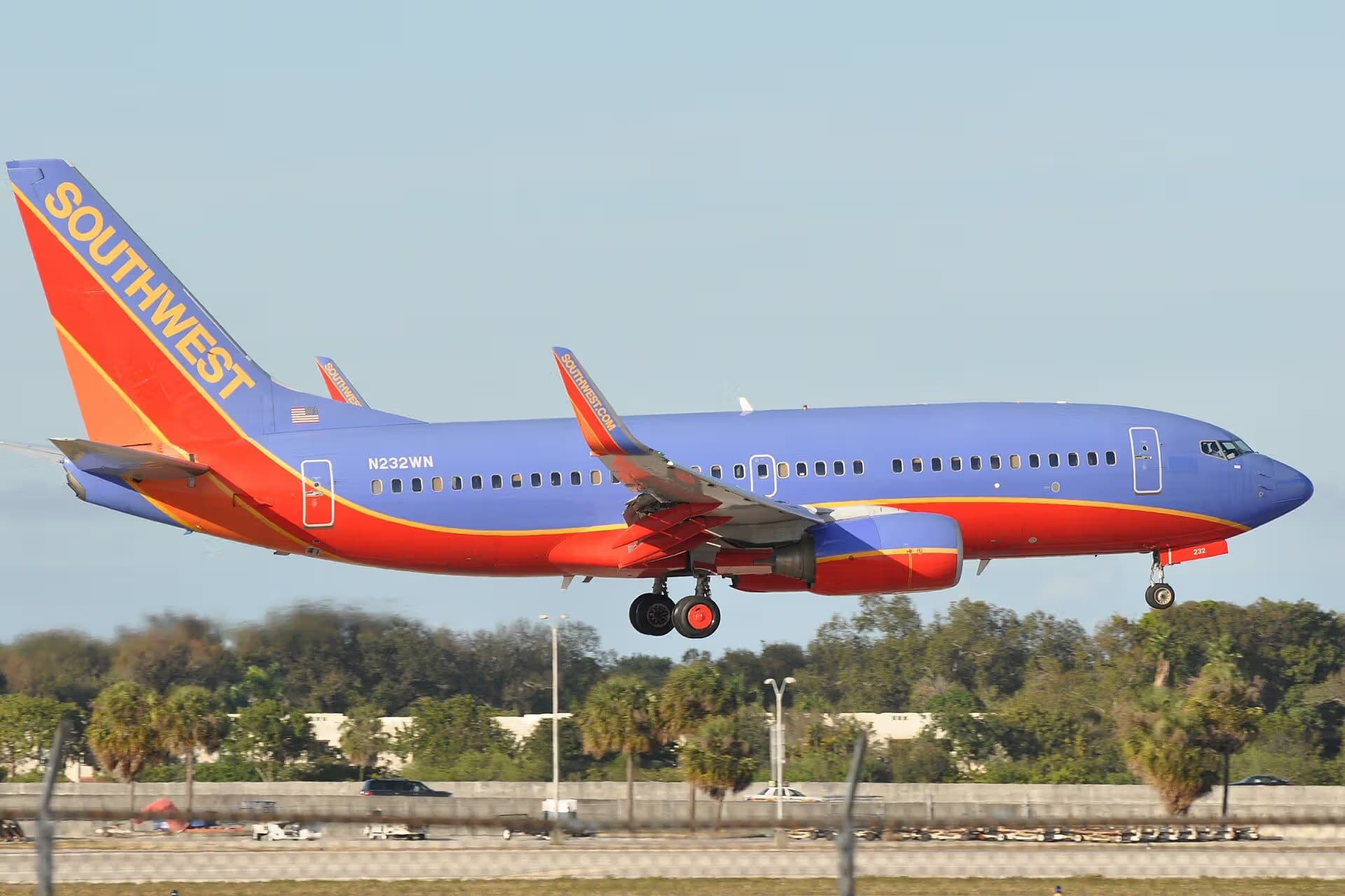 N232WN — Boeing
