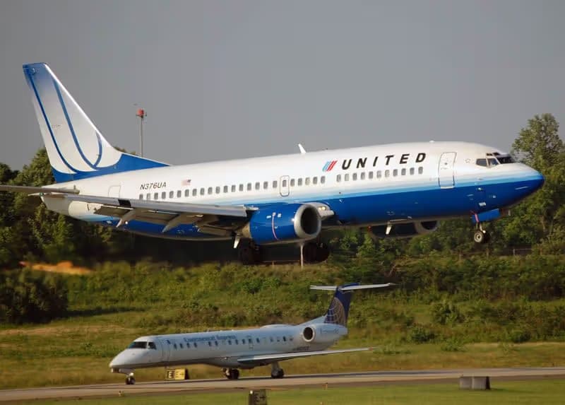 N376UA — Boeing