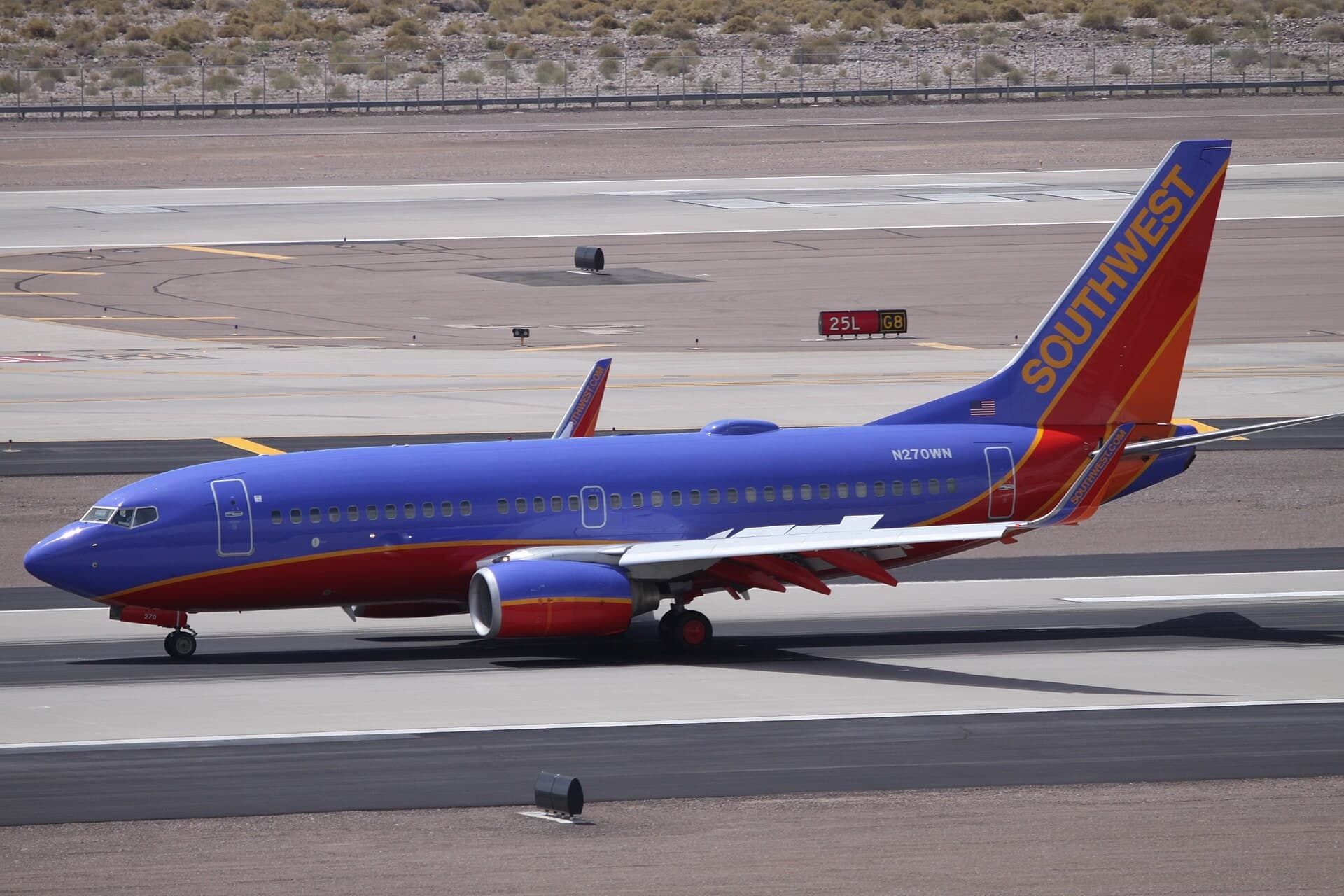N270WN — Boeing