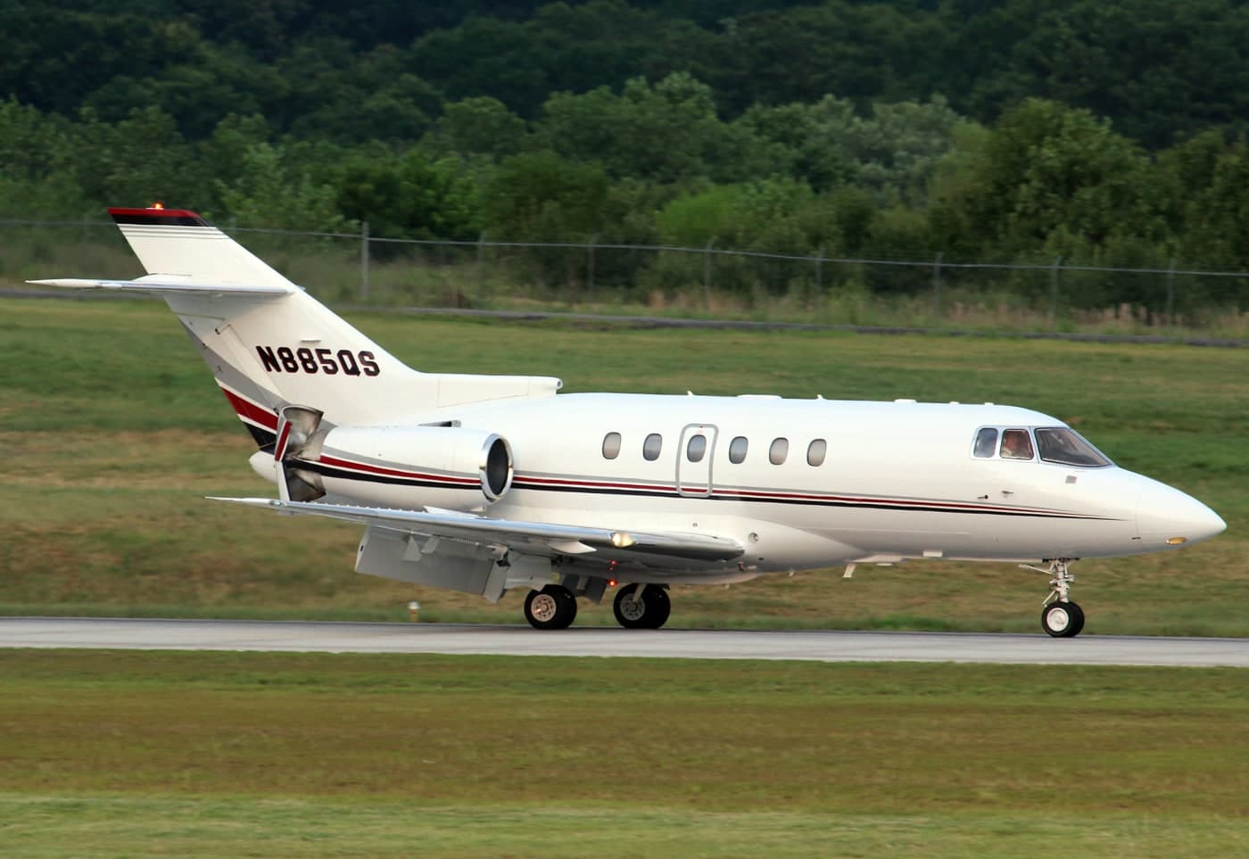 N885QS — Business jet