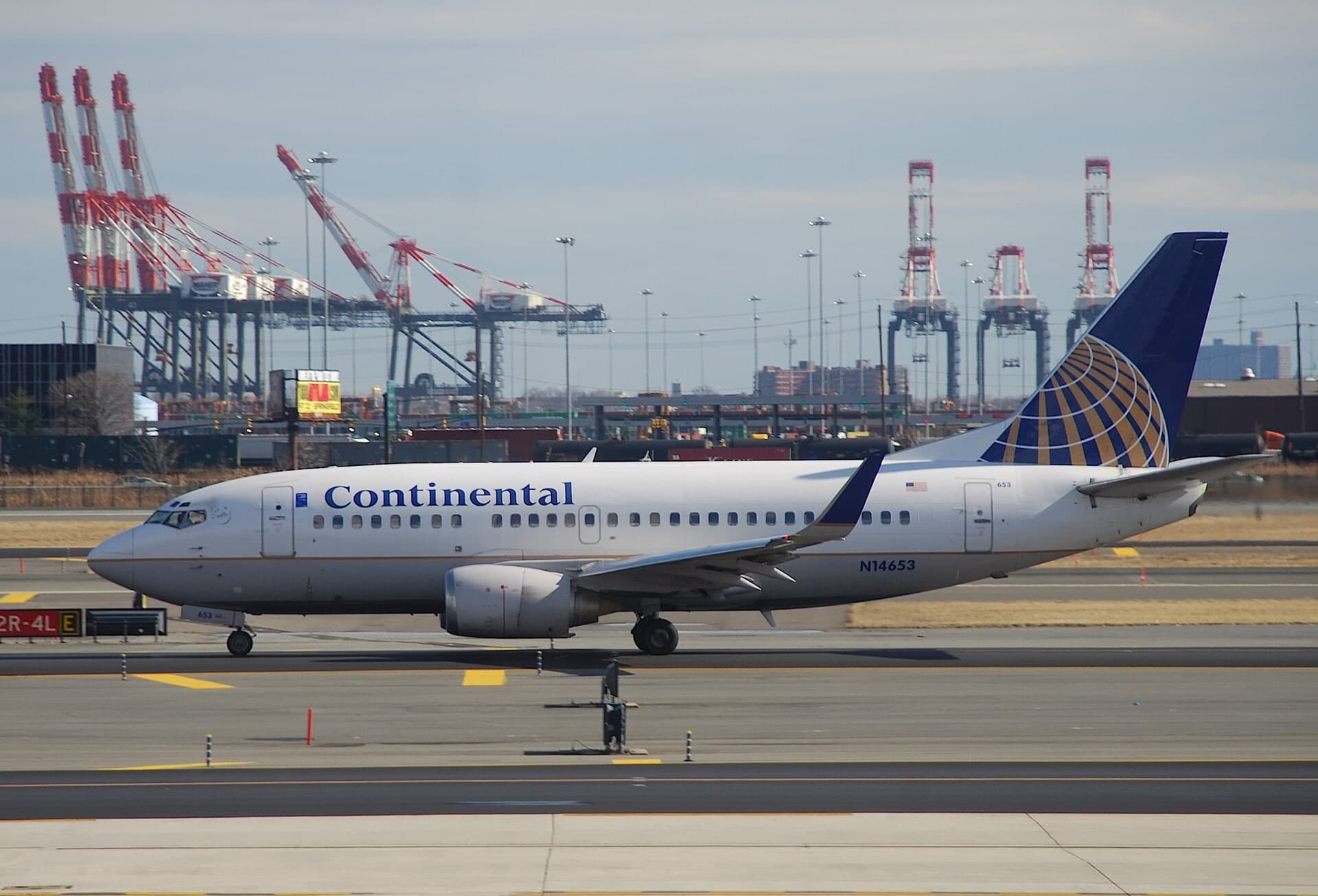 N14653 — Twin-engine aircraft