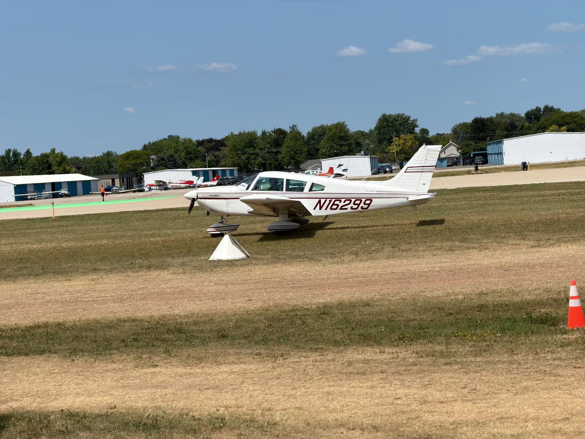 N16299 — 1973 Piper PA-28-235 at Wittman Regional Airport