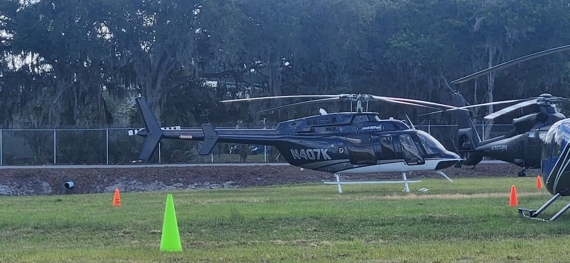 N407K — Bell 407 at Lakeland Linder Intl