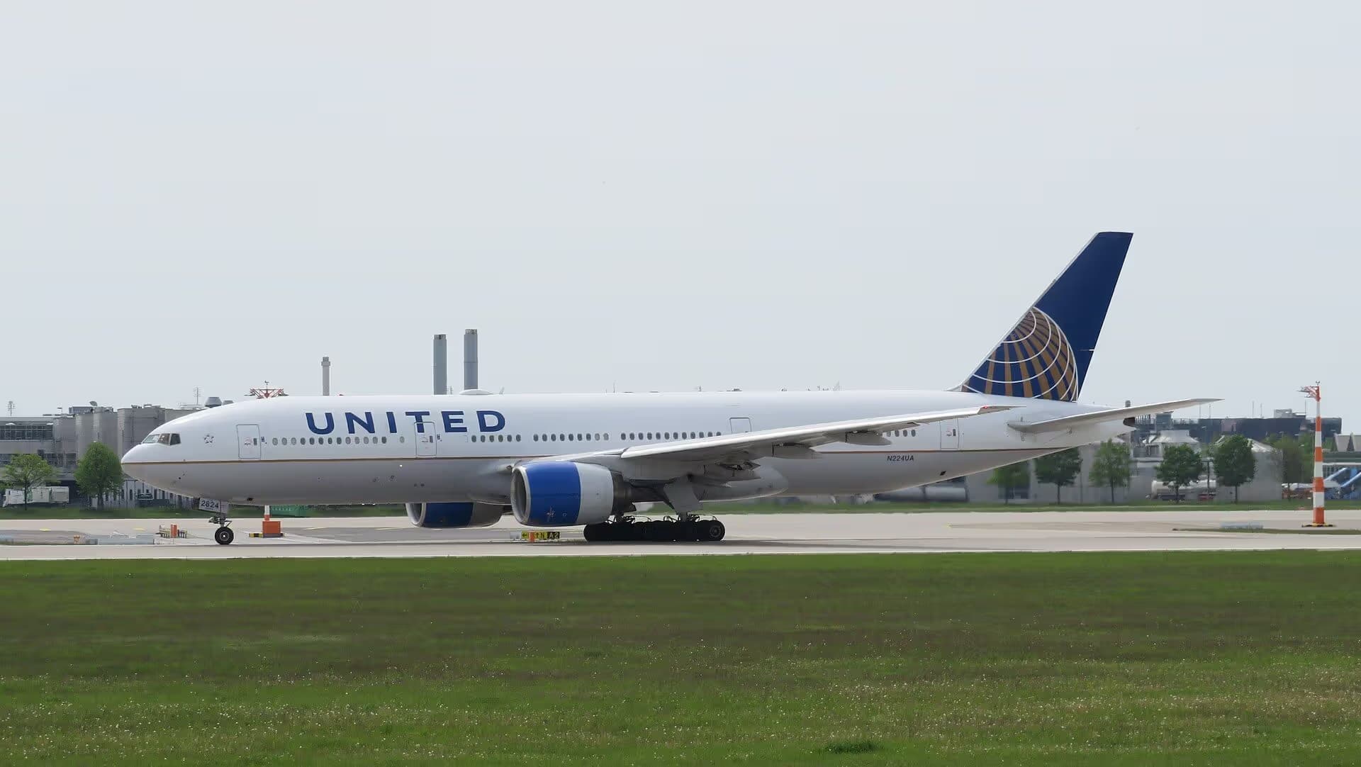N224UA — Boeing at Munich Airport