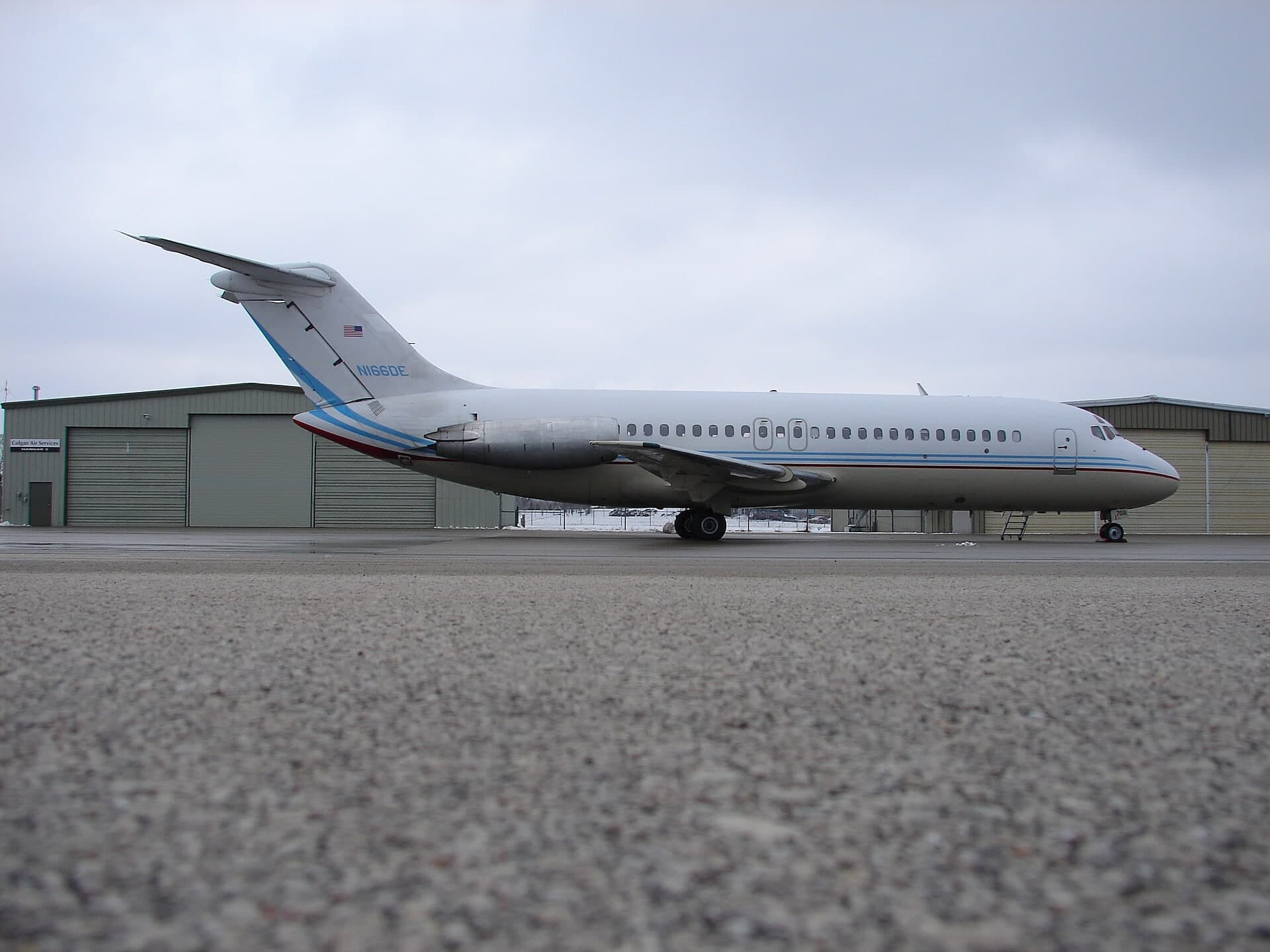 N166DE — Boeing