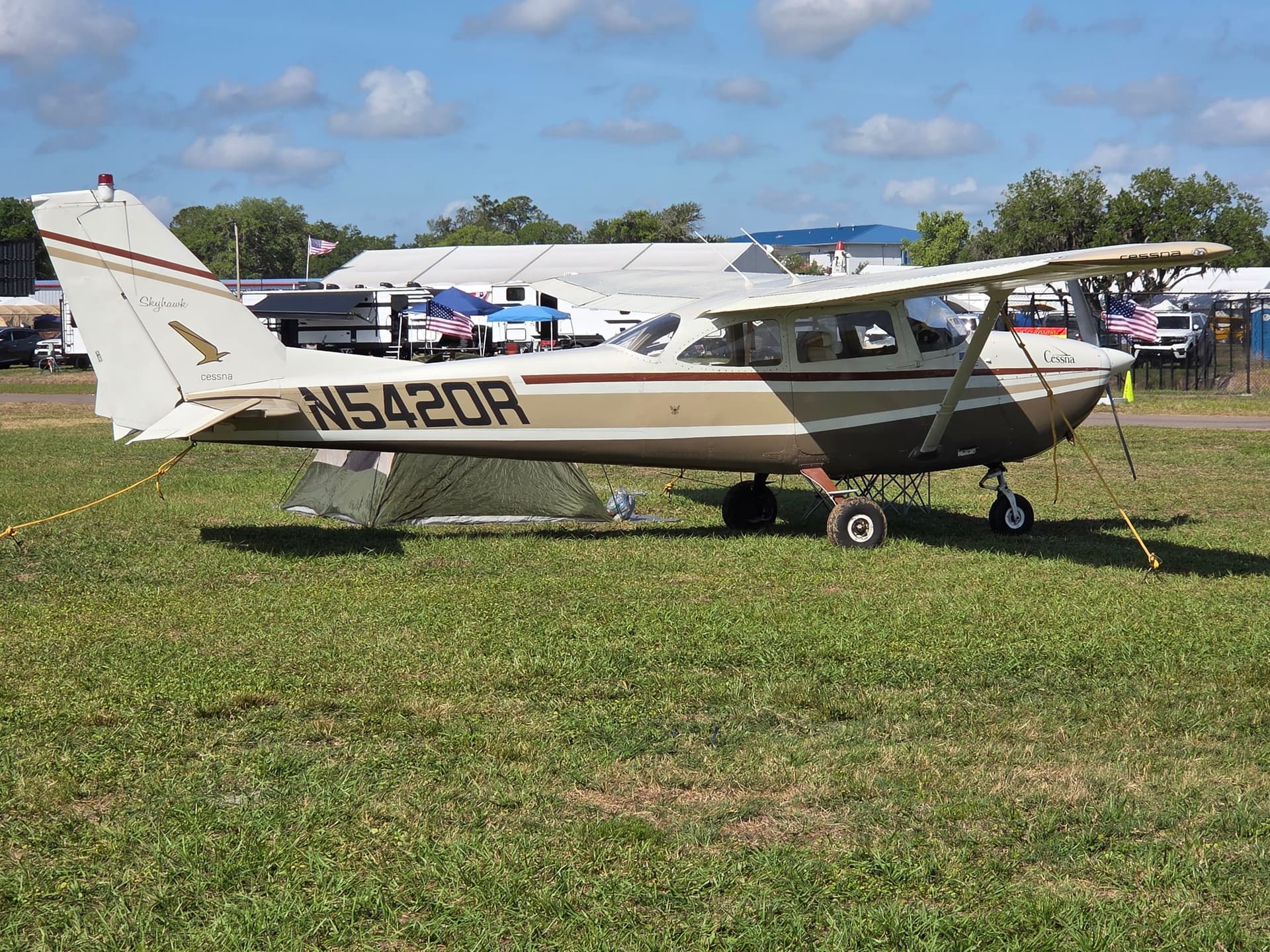 N5420R — Cessna 172F at Lakeland Linder Intl