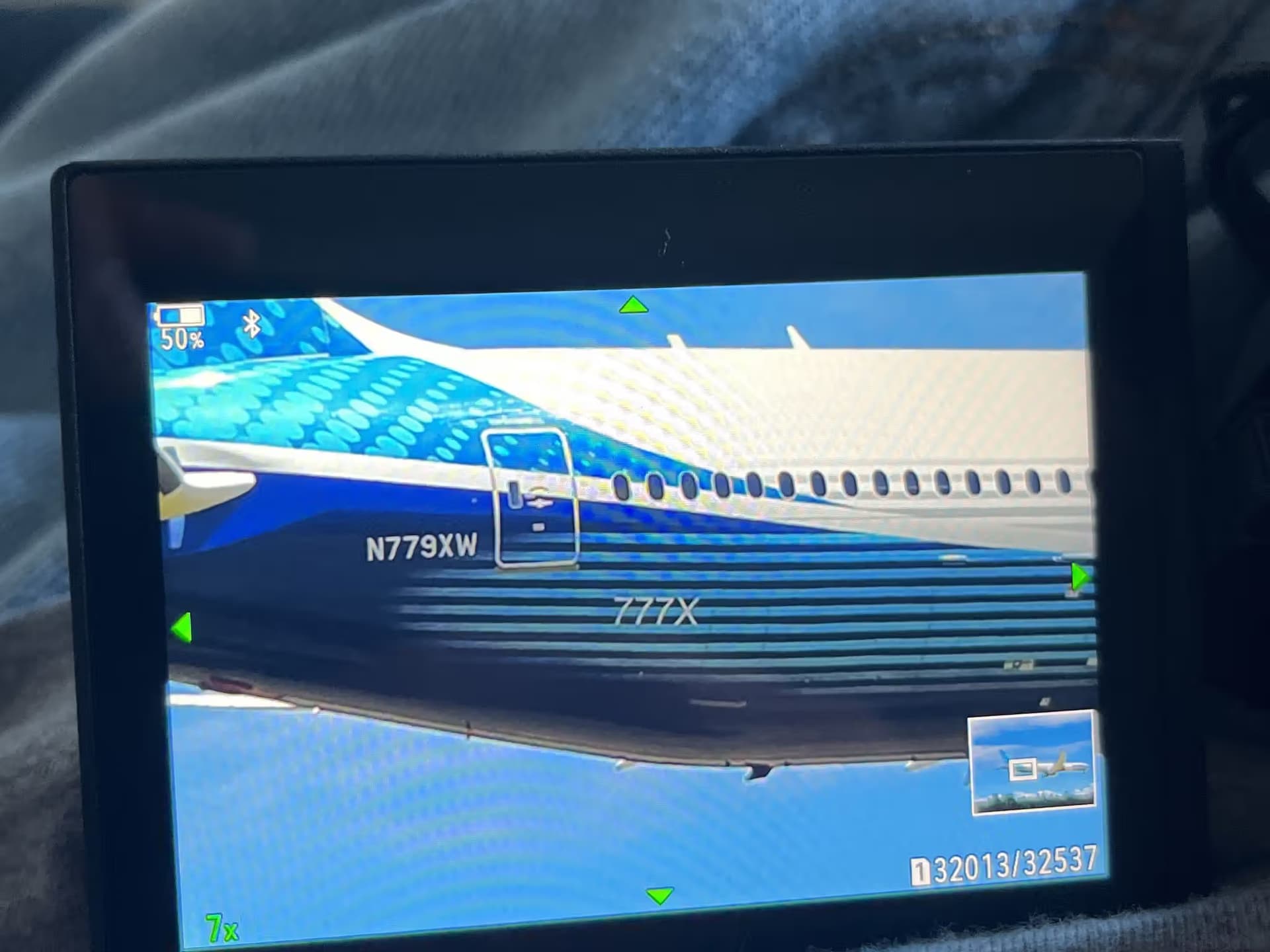 N779XW — 2019 Boeing 777-9 at Seattle Police Harbor Patrol Heliport