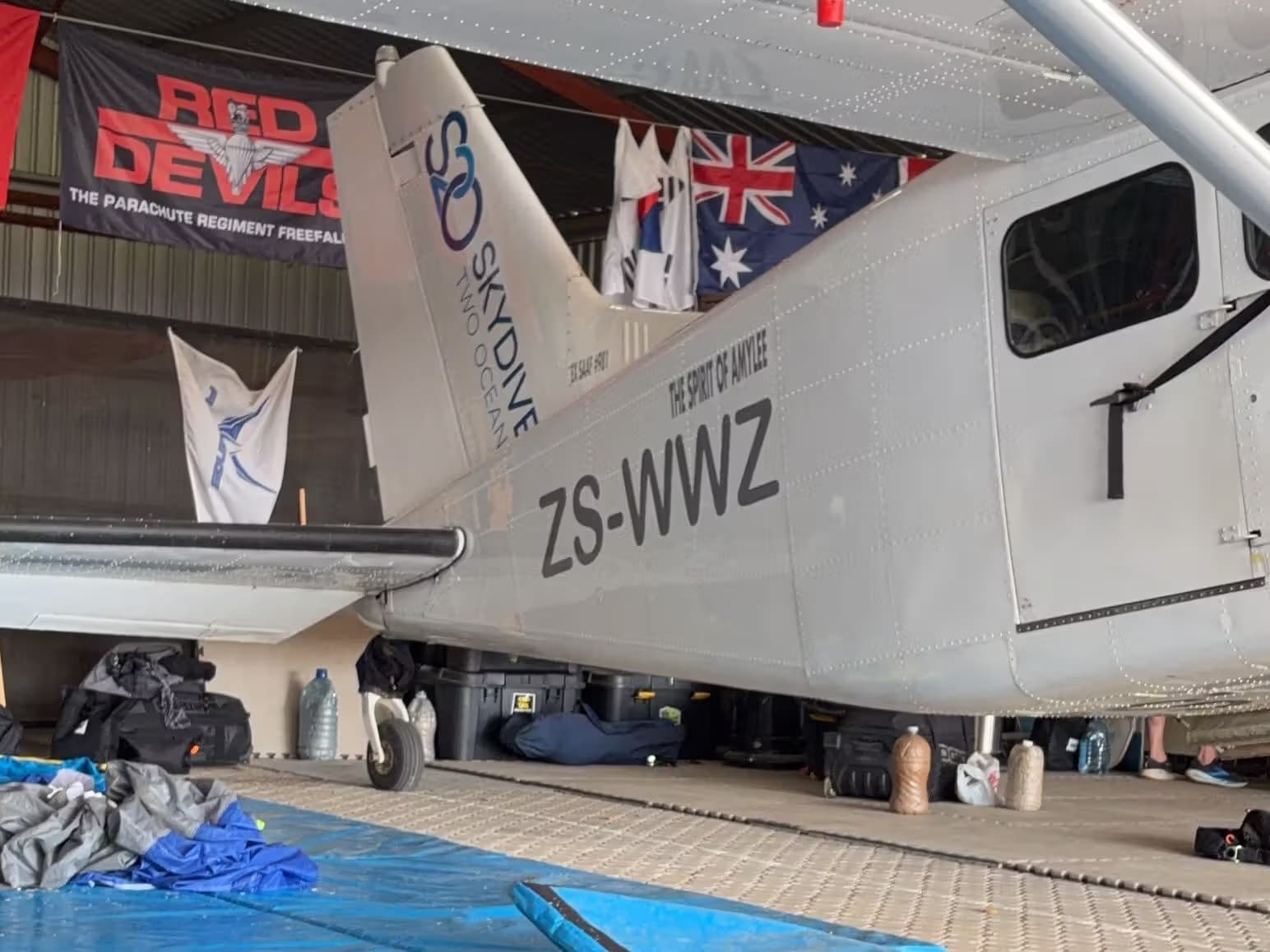ZS-WWZ — Atlas C4M-TP Angel (Turbine Kudu) at Paarl East Airport