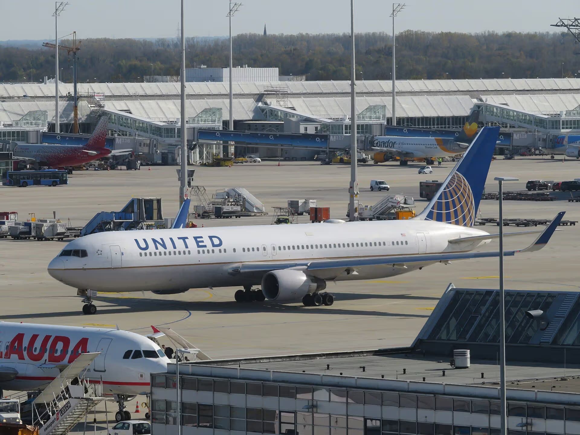 N659UA — Boeing at Munich Airport