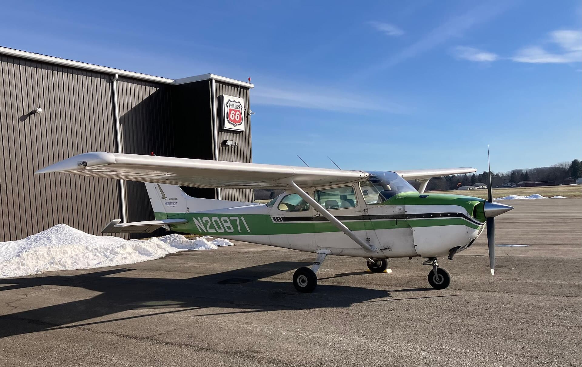 N20871 — Single-engine aircraft
