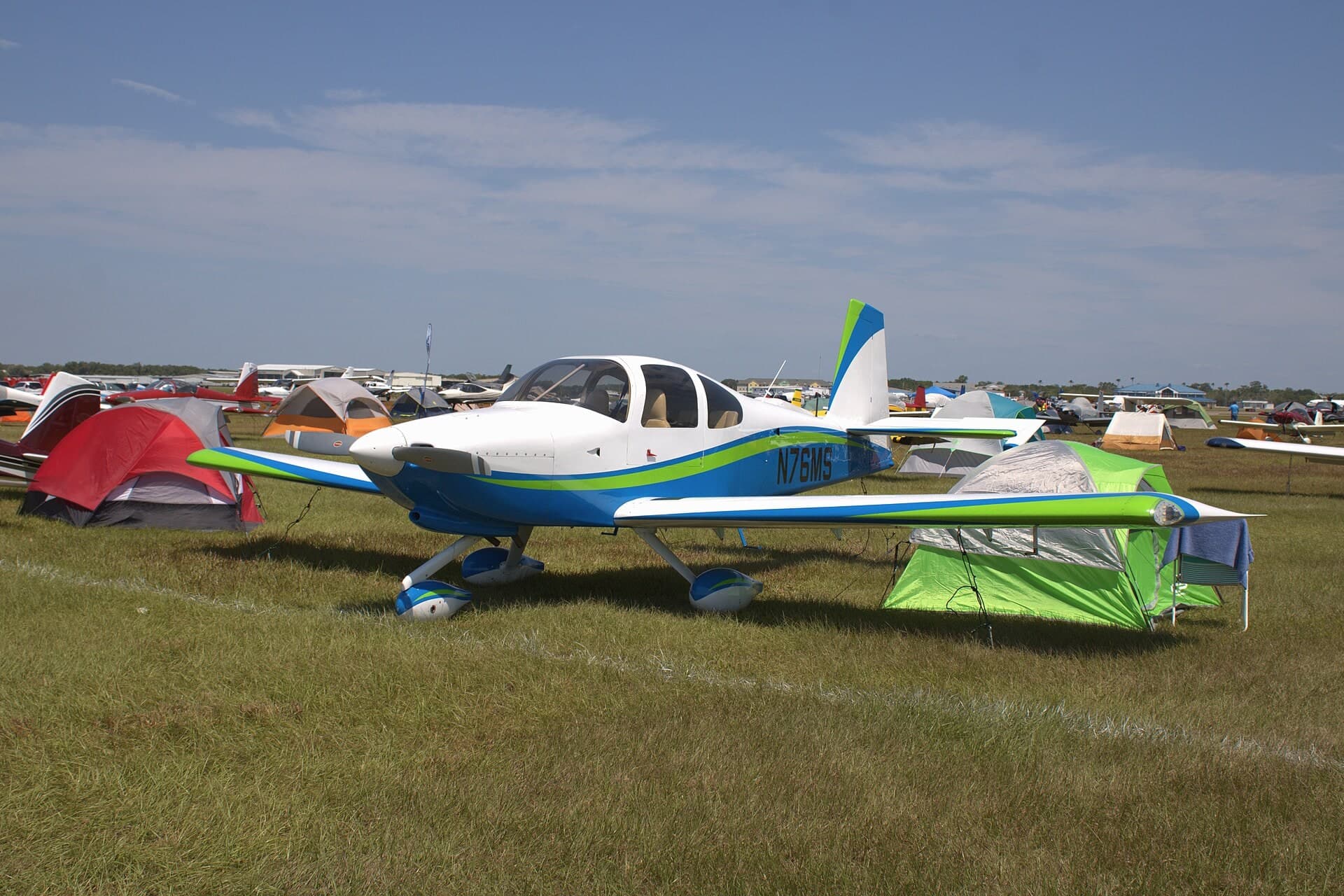 N76MS — Single-engine aircraft
