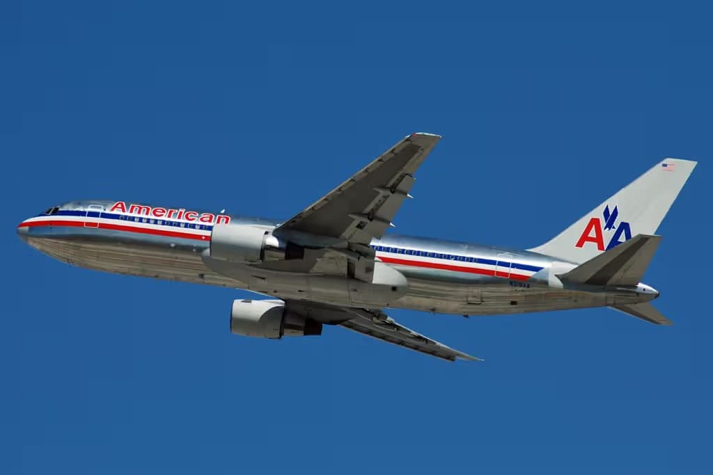 N319AA — Twin-engine aircraft