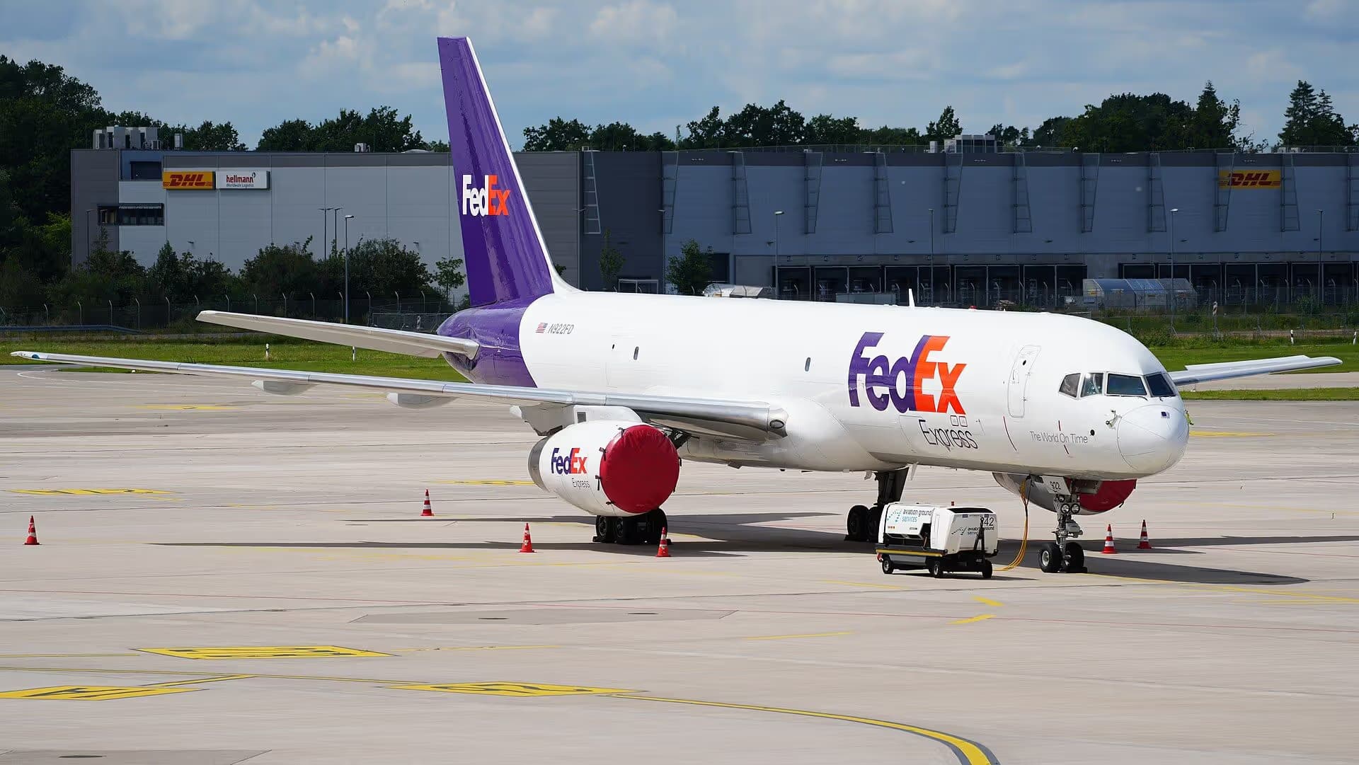 N922FD — Boeing at Hannover Airport