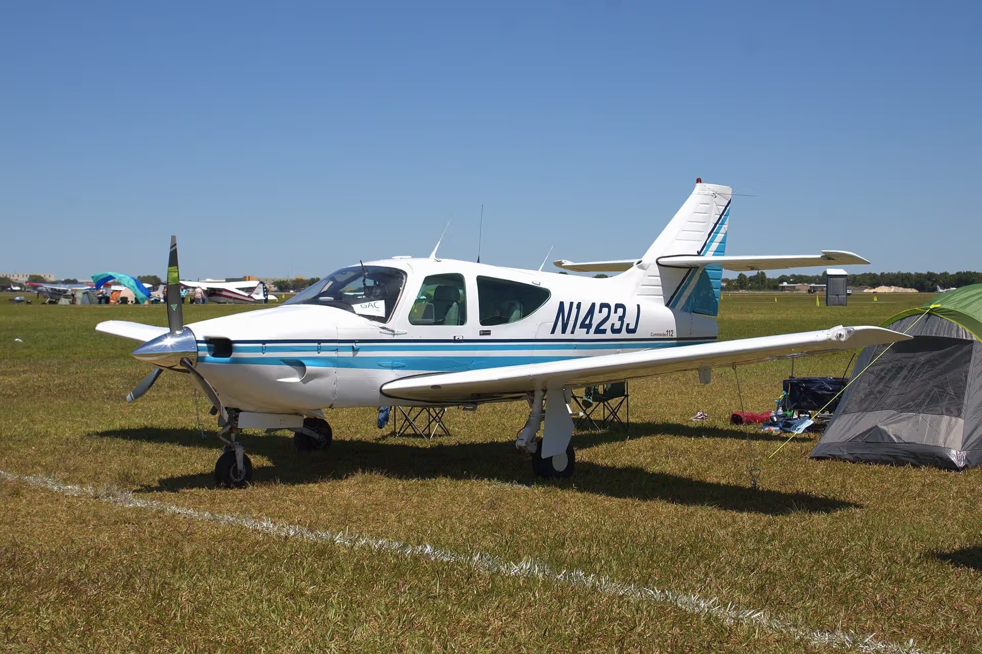 N1423J — Single-engine aircraft