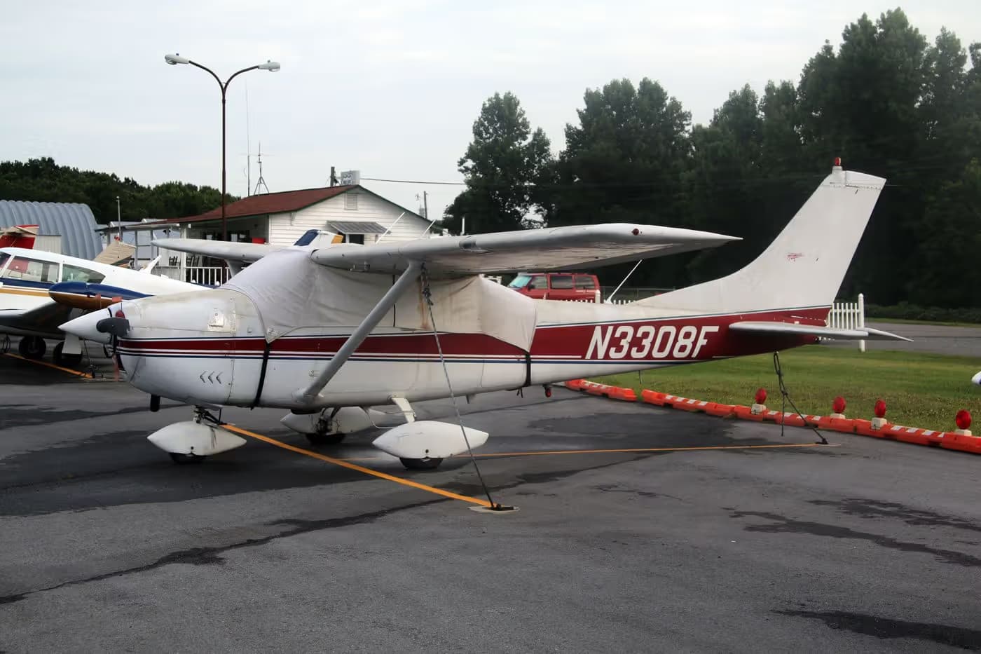 N3308F — Single-engine aircraft