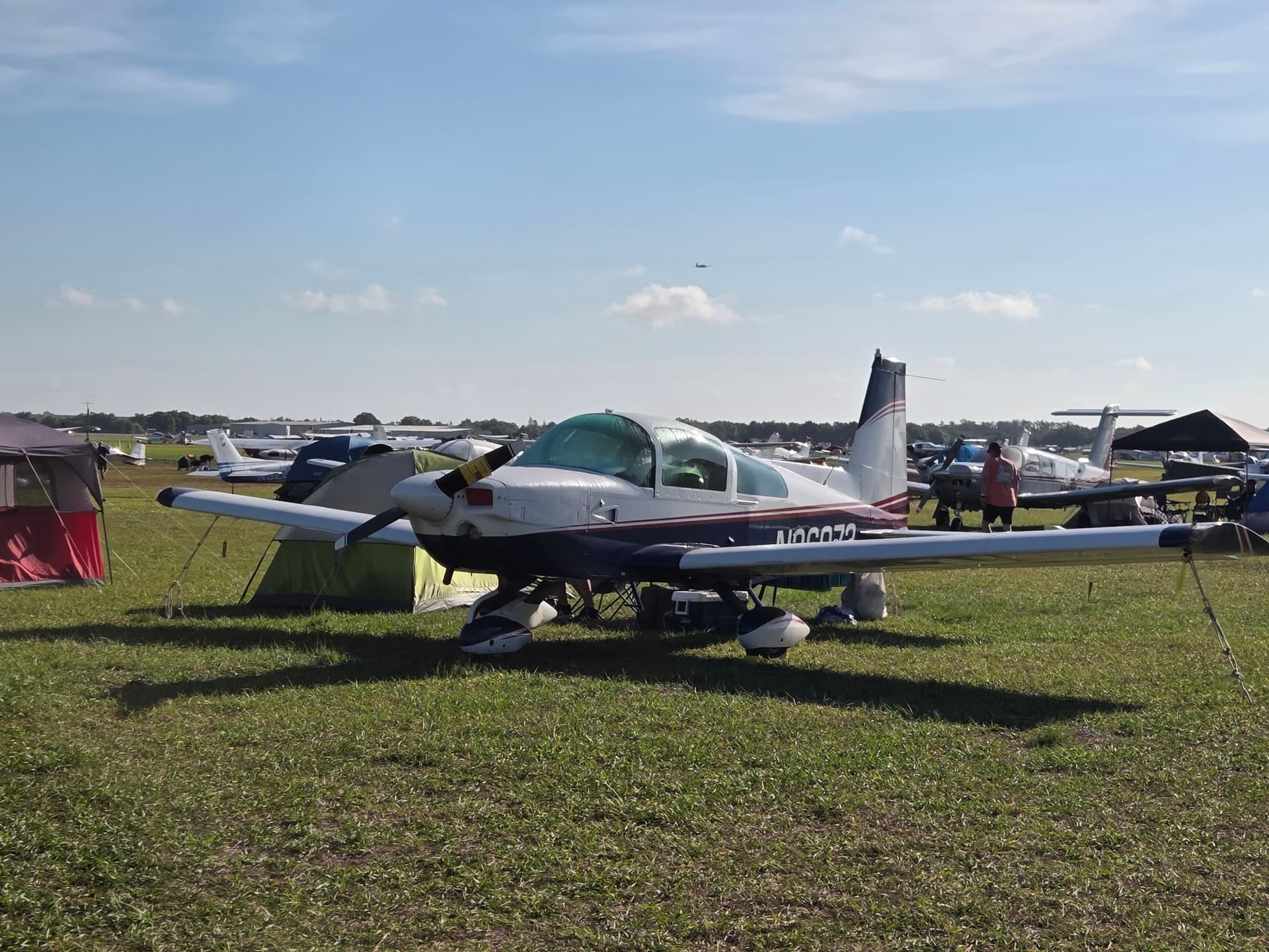 N26073 — Grumman American AA-5A Cheetah at Lakeland Linder Intl
