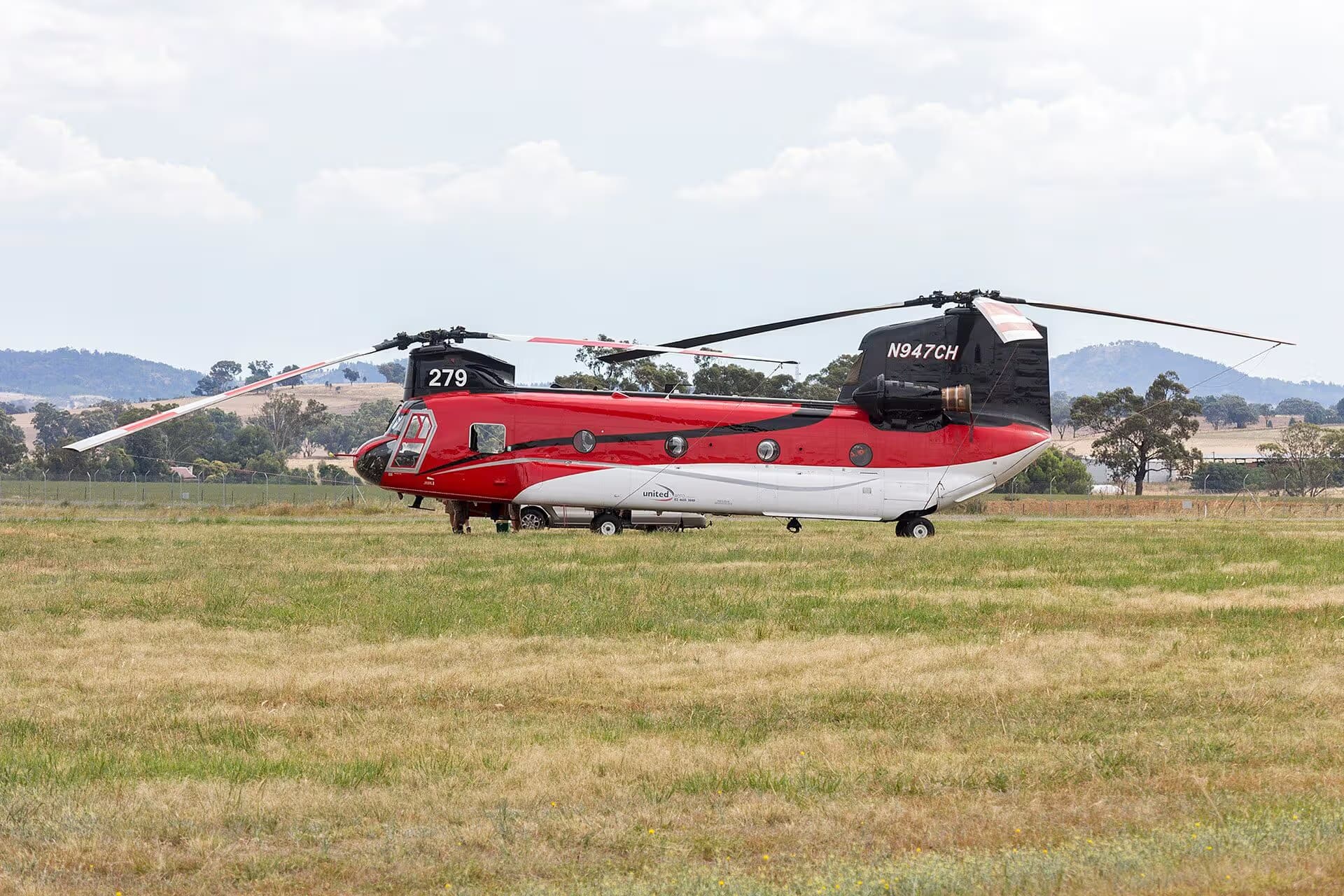 N947CH — Helicopter at Wagga Wagga Airport